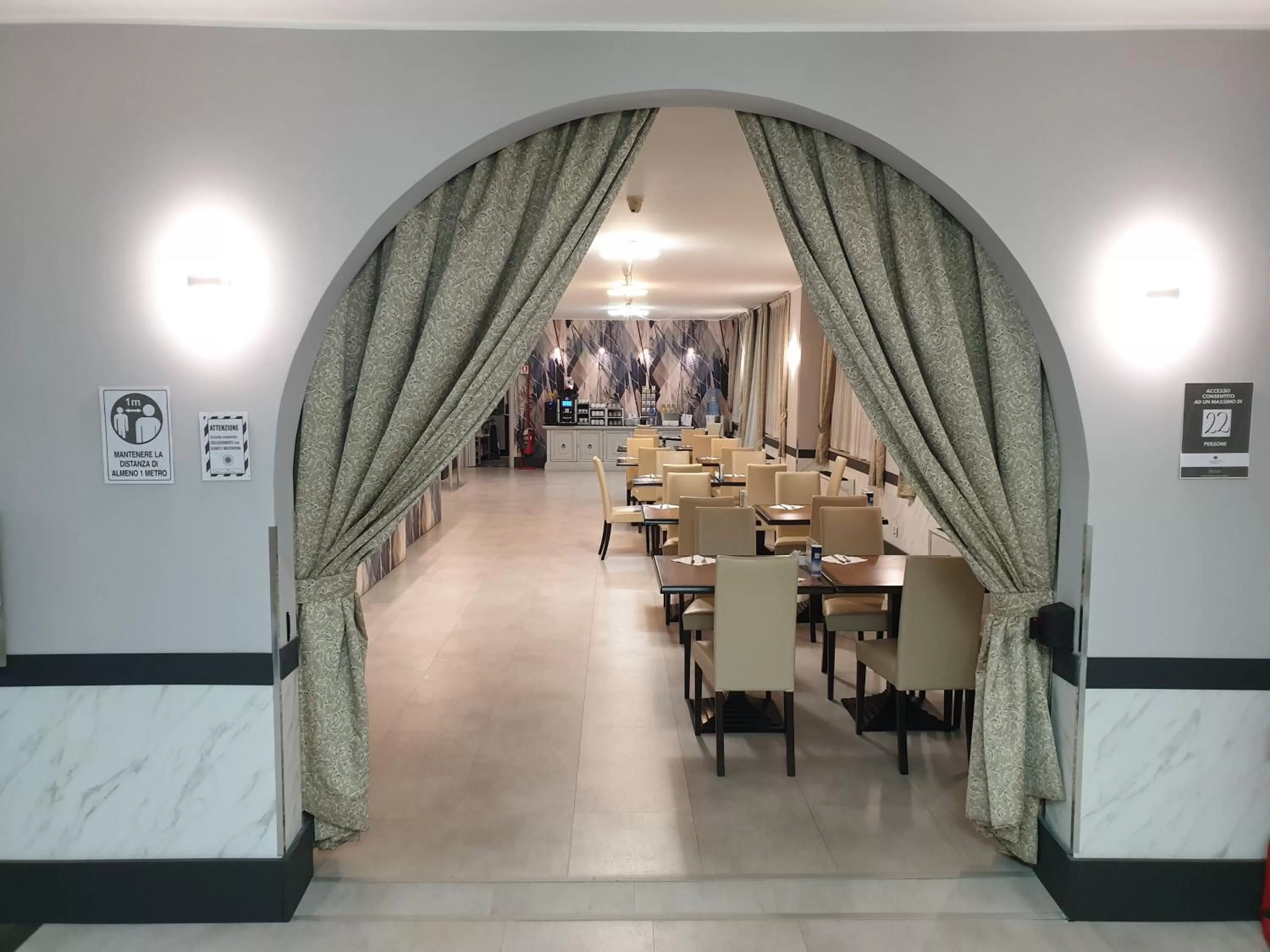 Restaurant/places to eat in Hotel Concorde Fiera