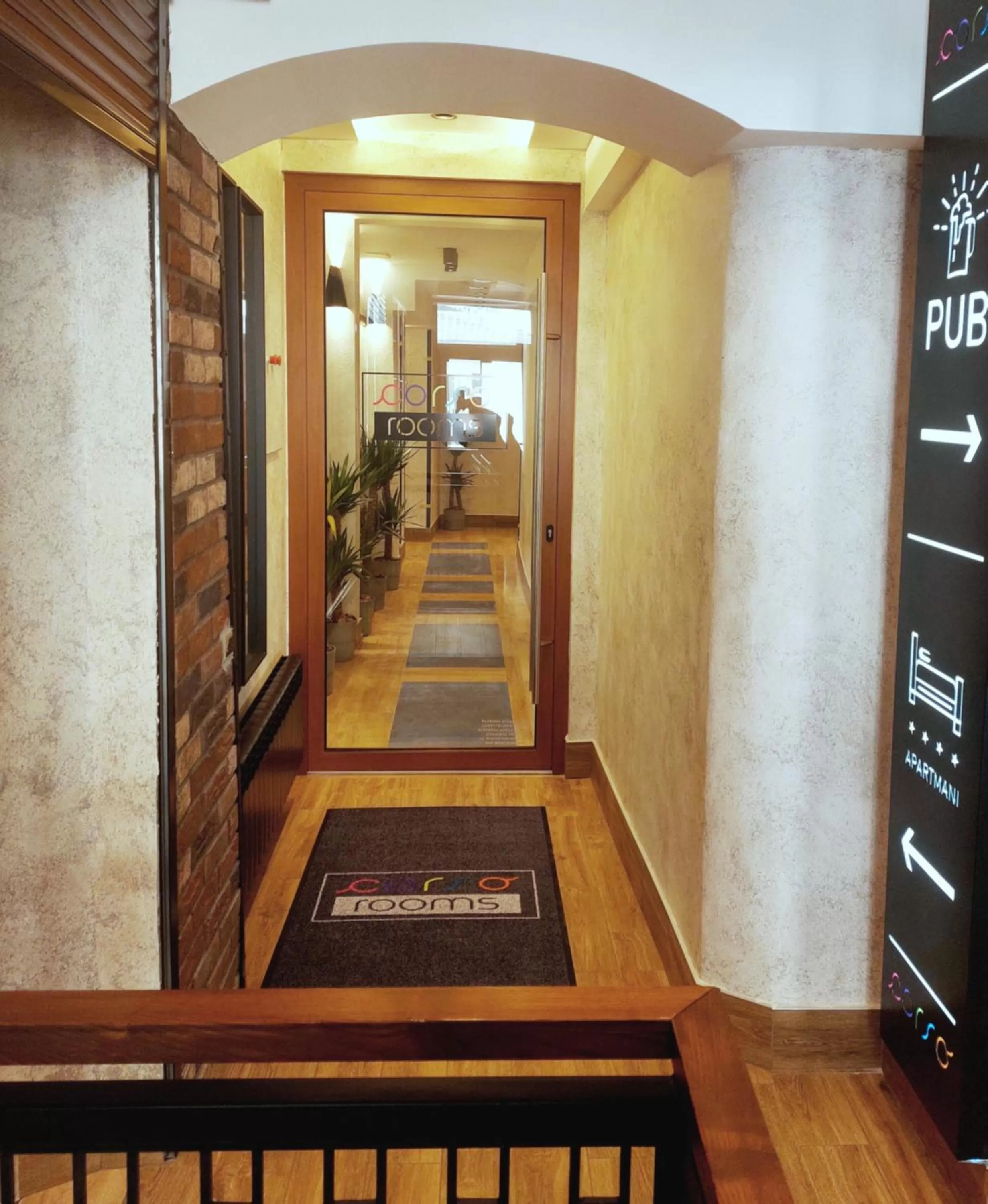 Facade/entrance in Corso Rooms City Centre