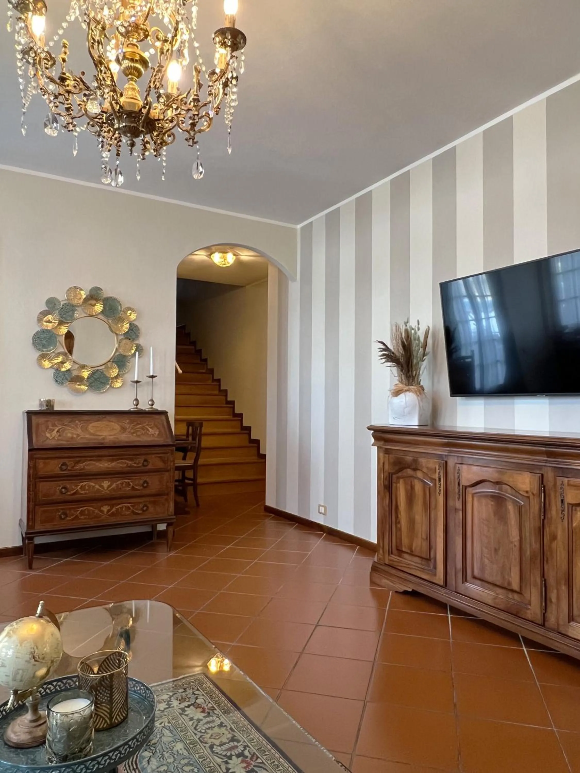 Living room in Hotel Villa Tiziana