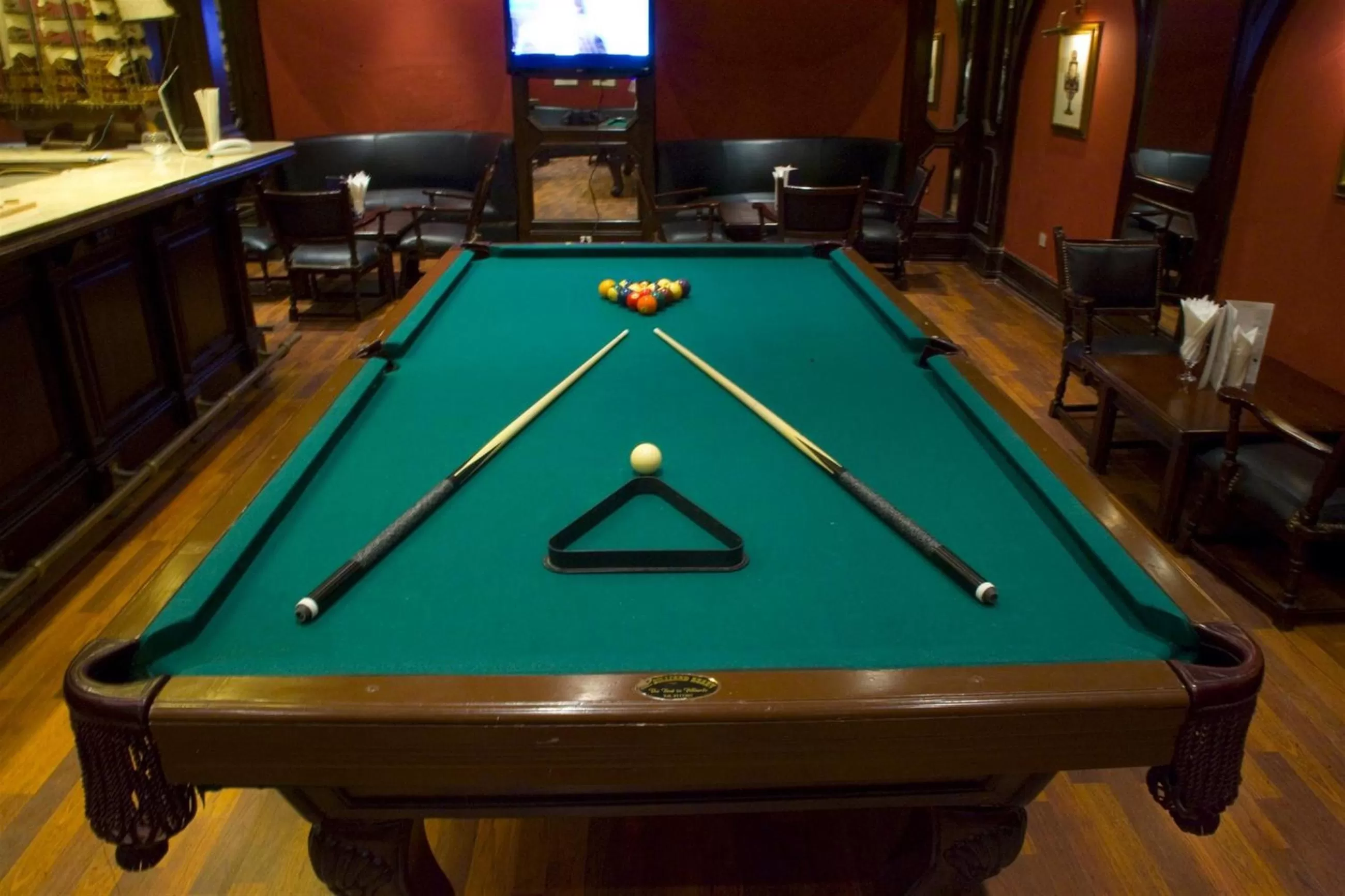 Billiard in Helnan Auberge Fayoum