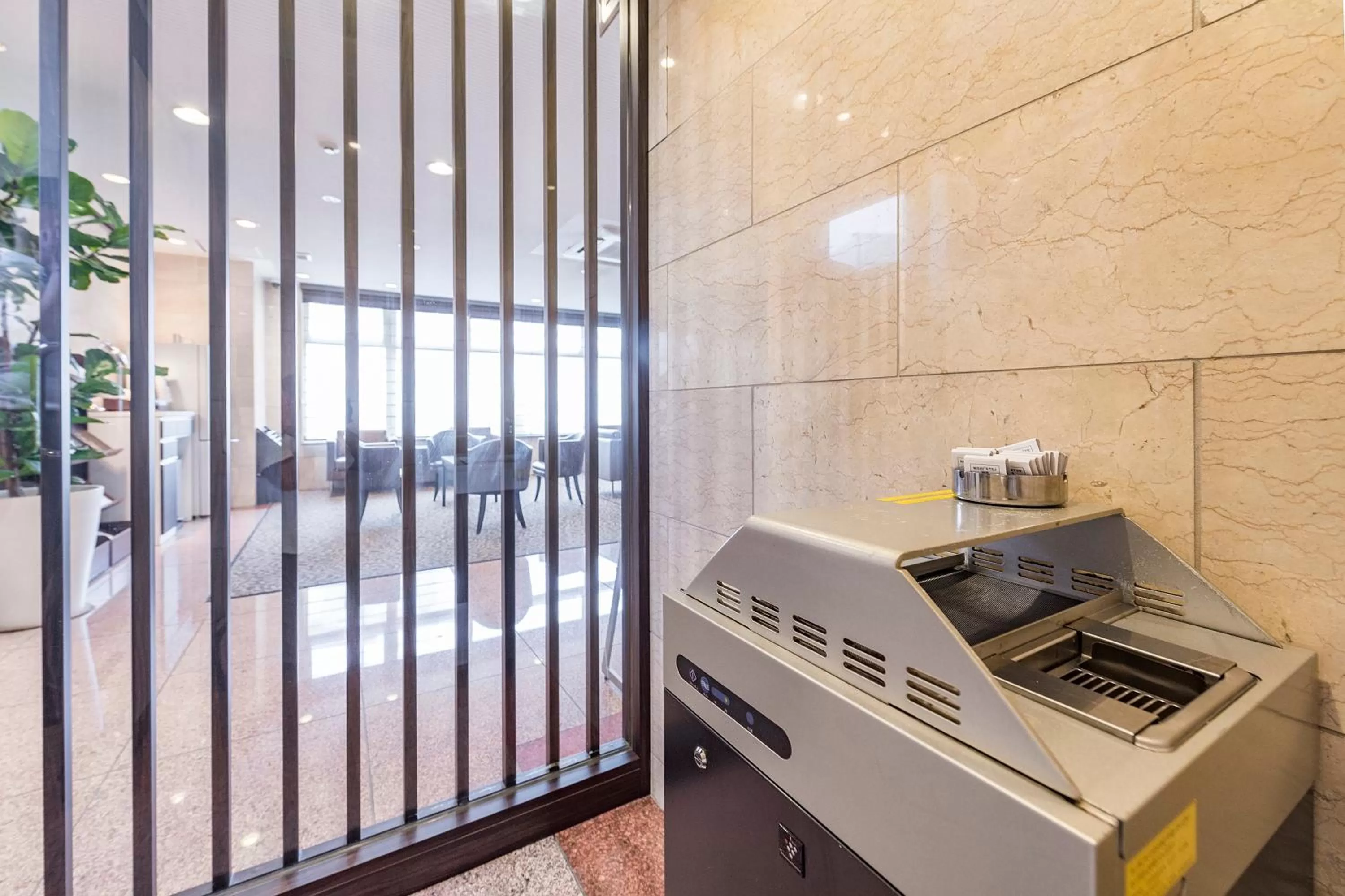 Lobby or reception in Nishitetsu Inn Tenjin