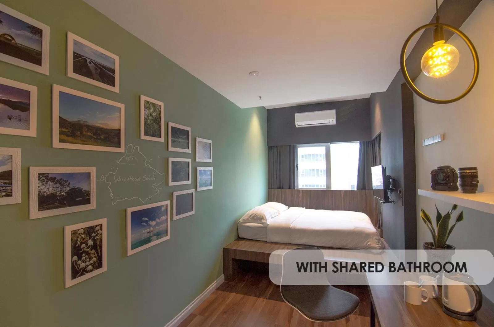 Bed in The Atelier Boutique Hotel