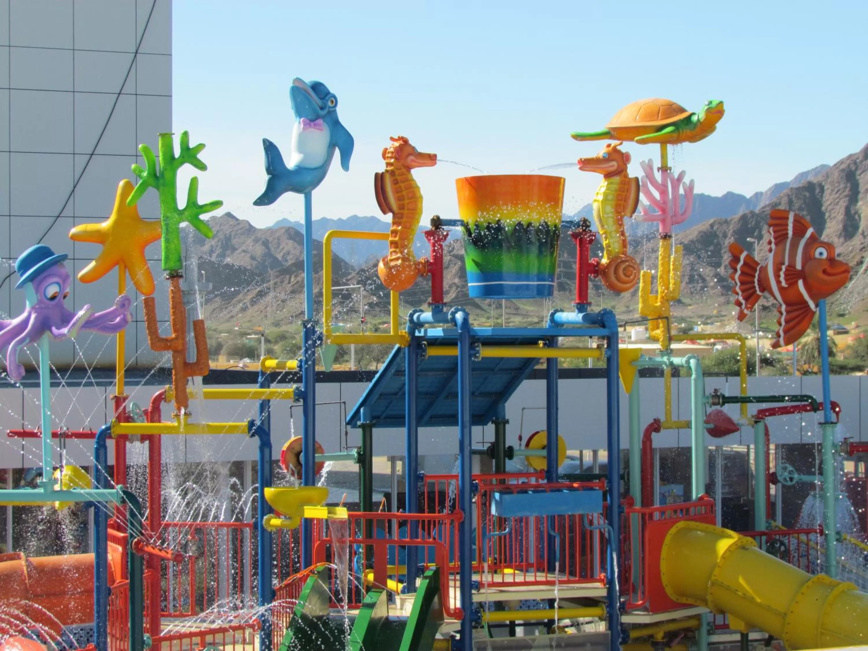 Aqua park in Mirage Bab Al Bahr