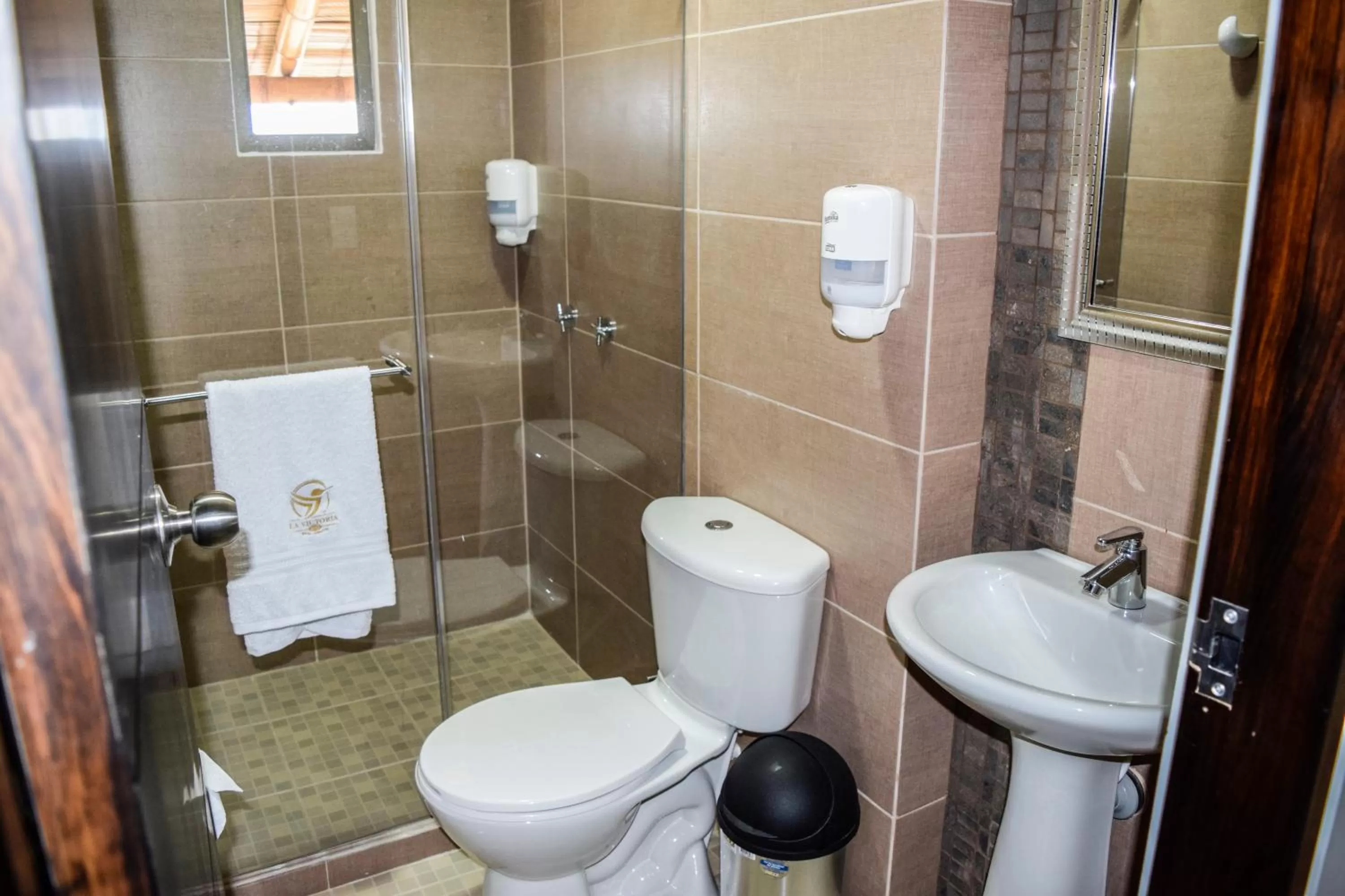 Shower in La Victoria Hotel Campestre