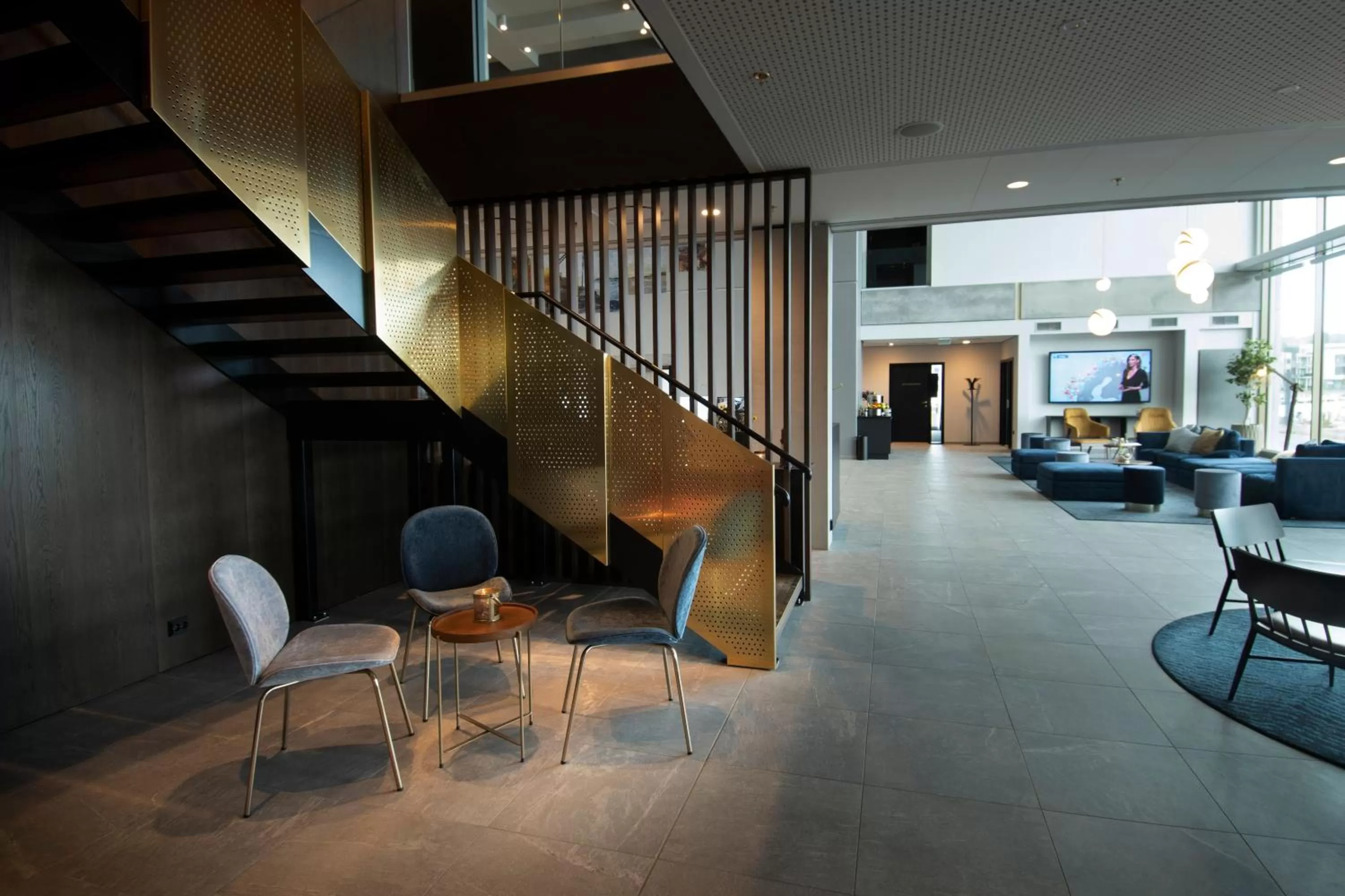 Lobby or reception in Mandal Hotel