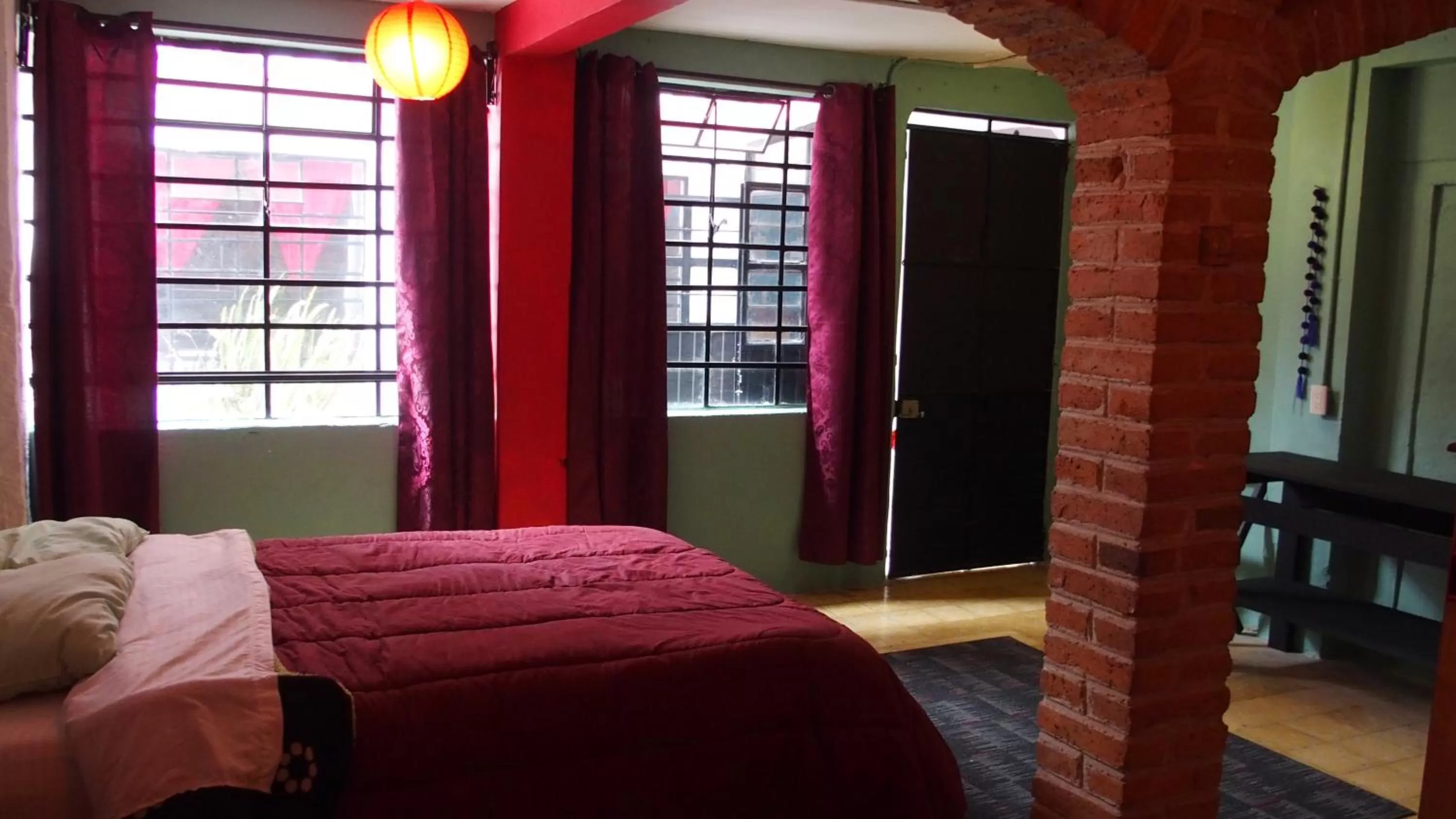 Bed in kukulkan hostal