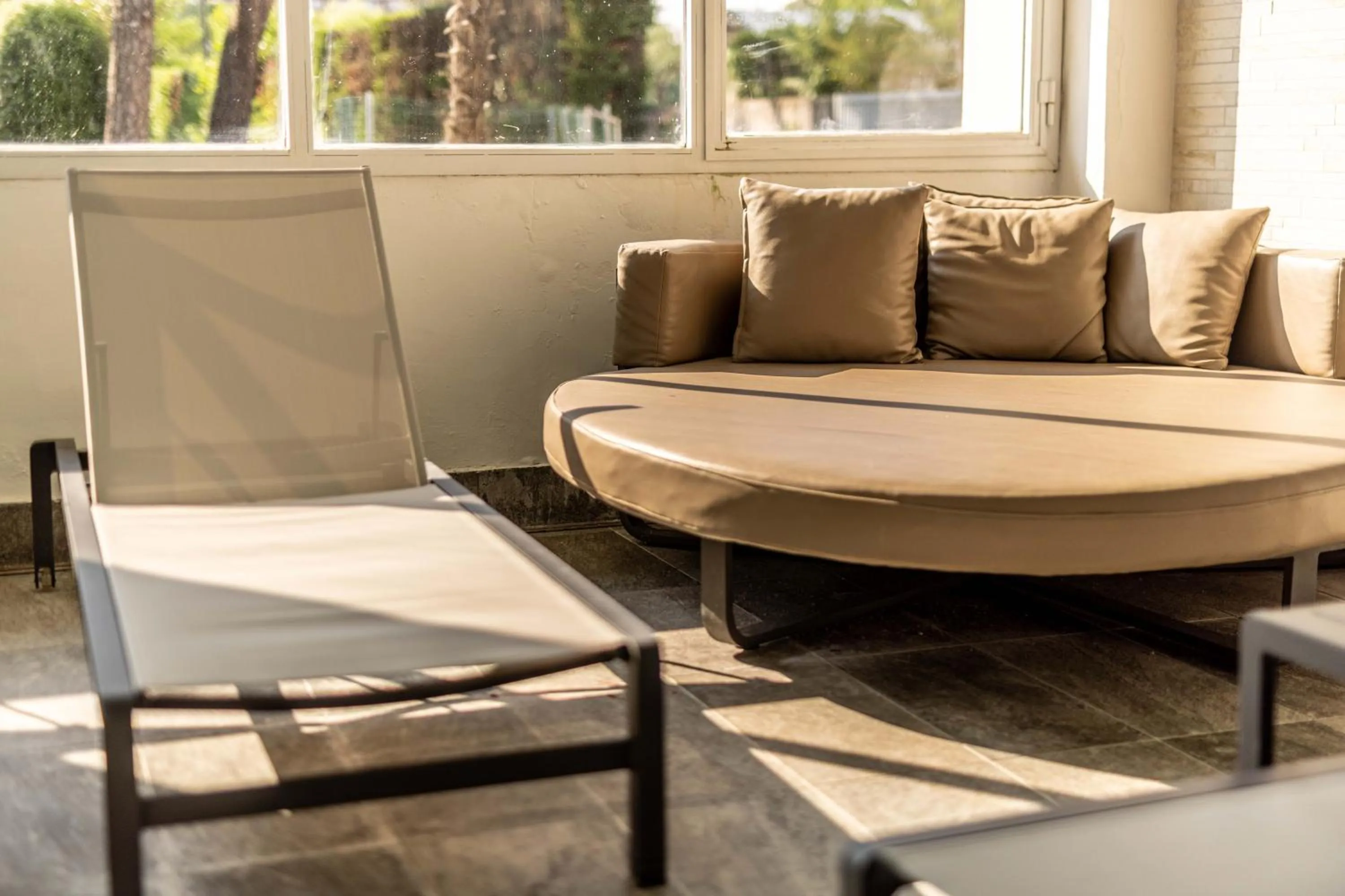 Swimming pool in Hotel Terme Milano