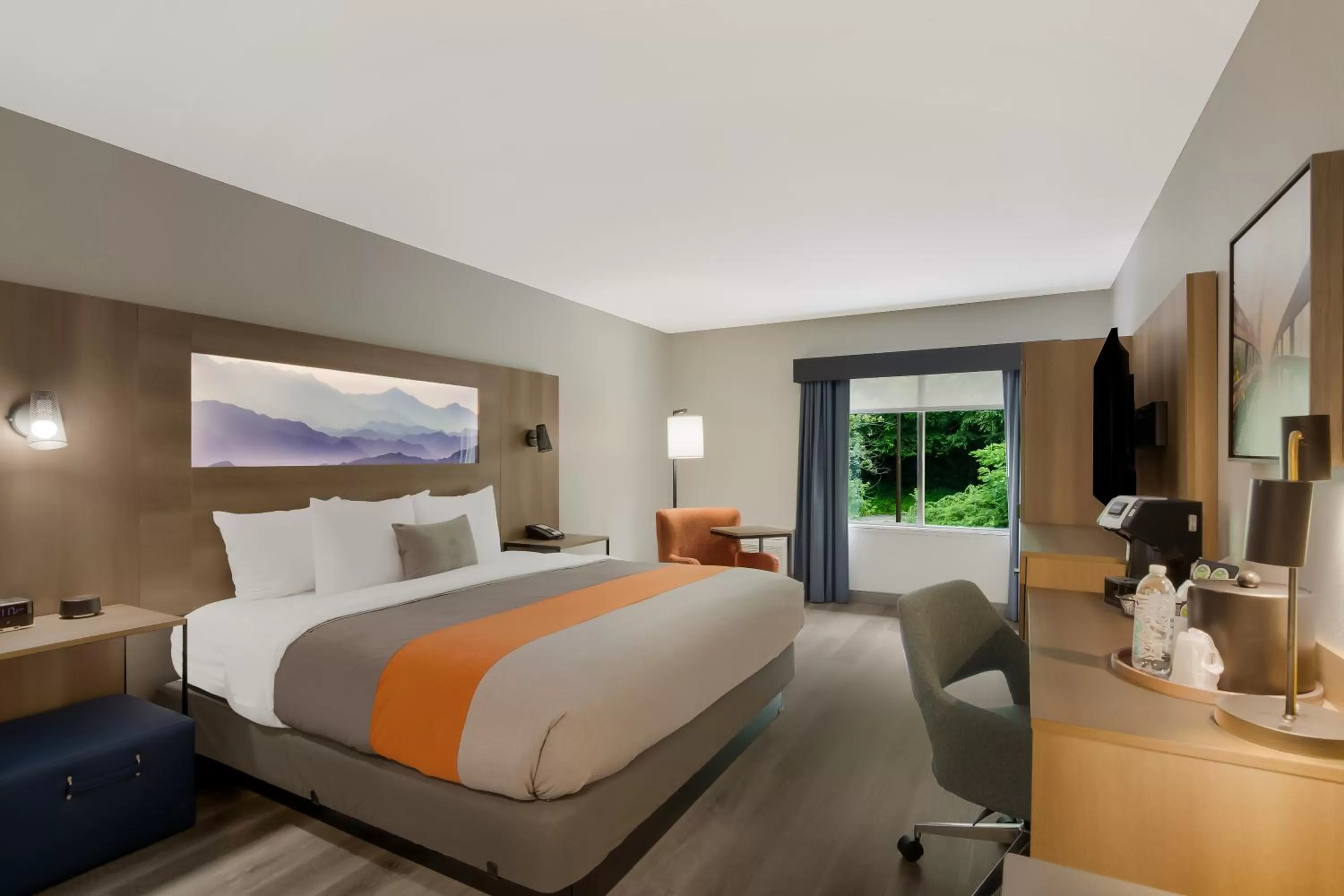 Bedroom, Bed in Graystone Lodge, an Ascend Collection Hotel