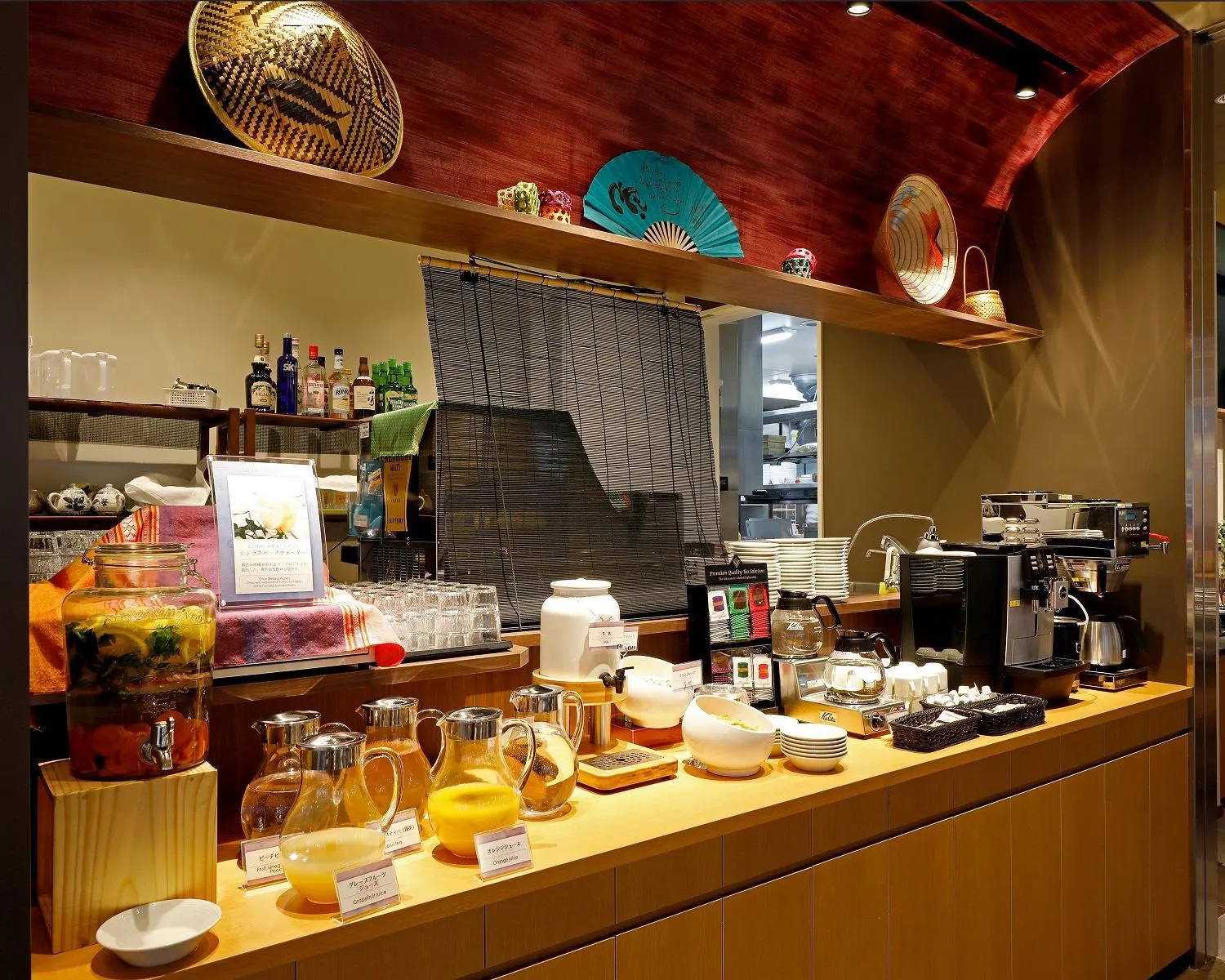Buffet breakfast in remm plus Ginza
