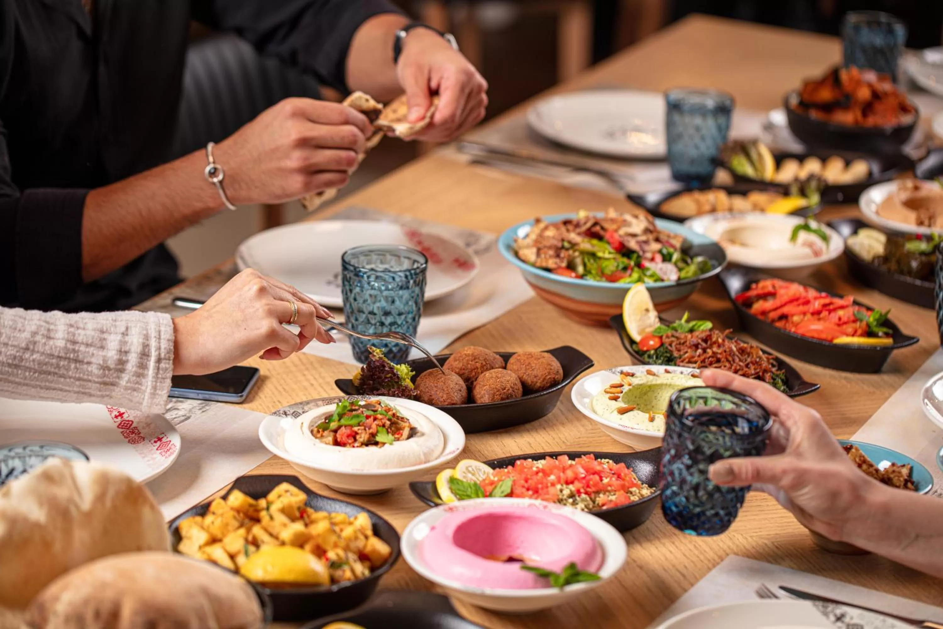 Restaurant/places to eat in The Abdali Boulevard Hotel