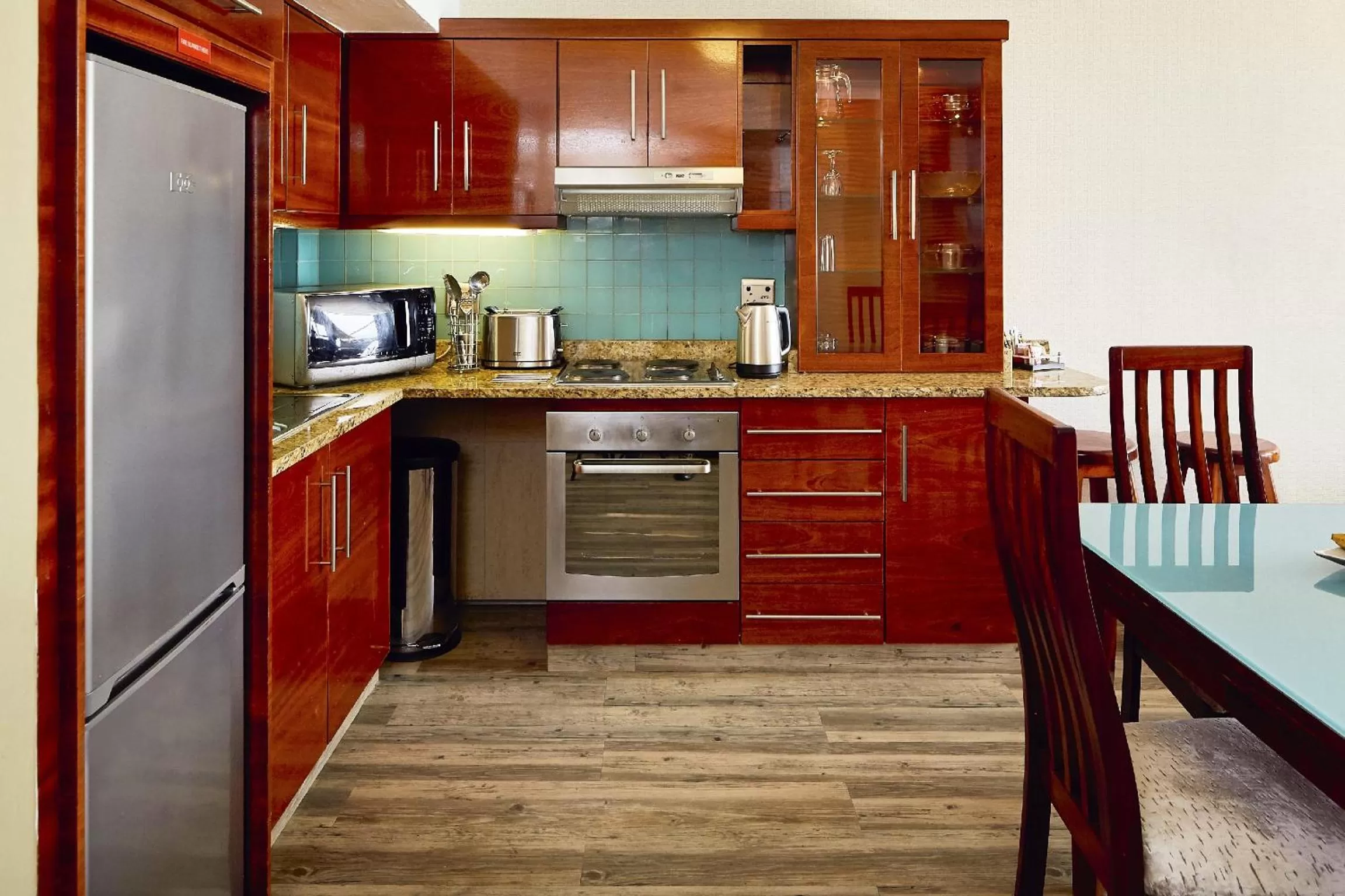 Kitchen or kitchenette in First Group The Palace All-Suite