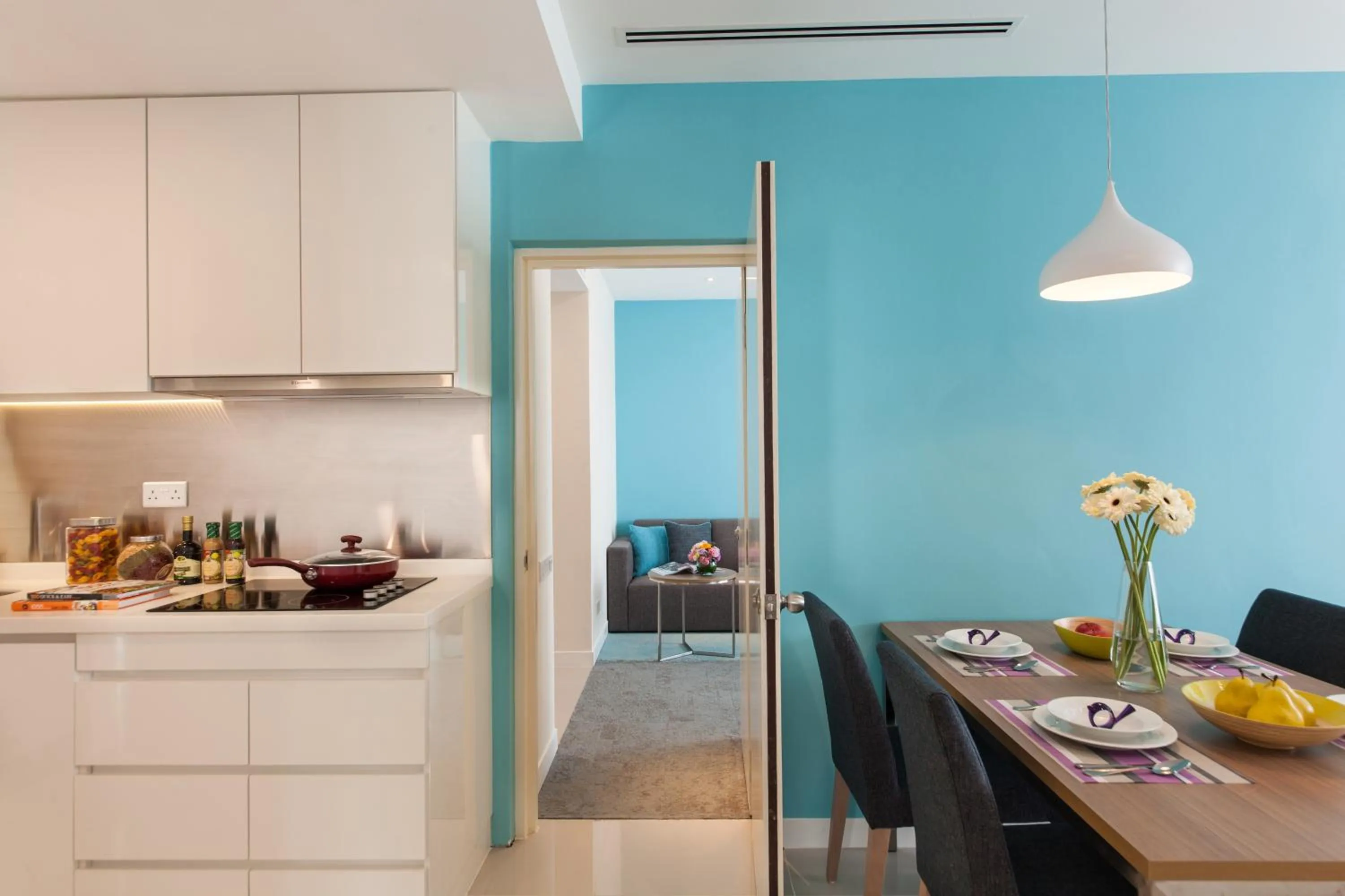 Living room in Citadines DPulze Cyberjaya