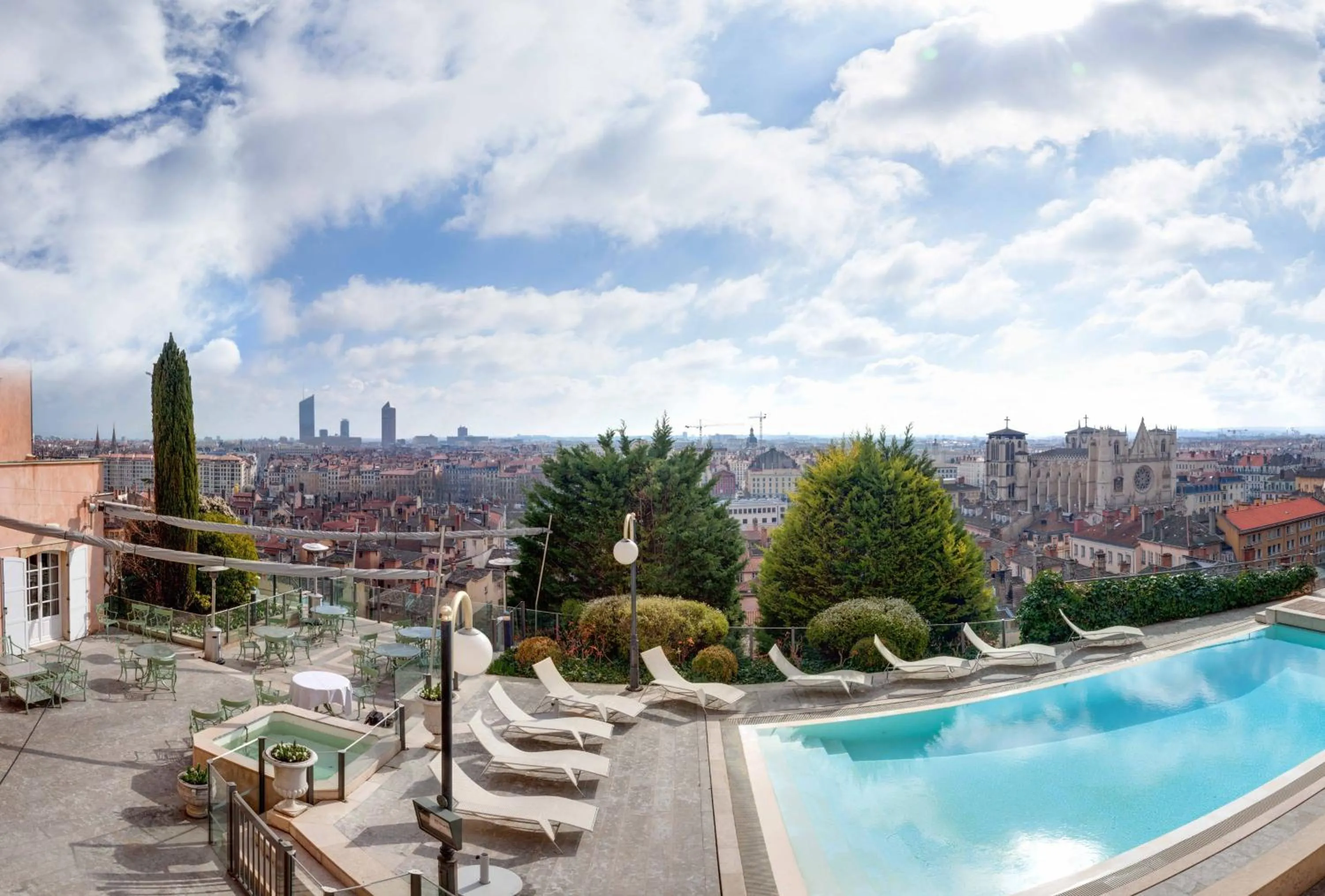 City view in Villa Florentine, A Beauvallon Hotel & Spa