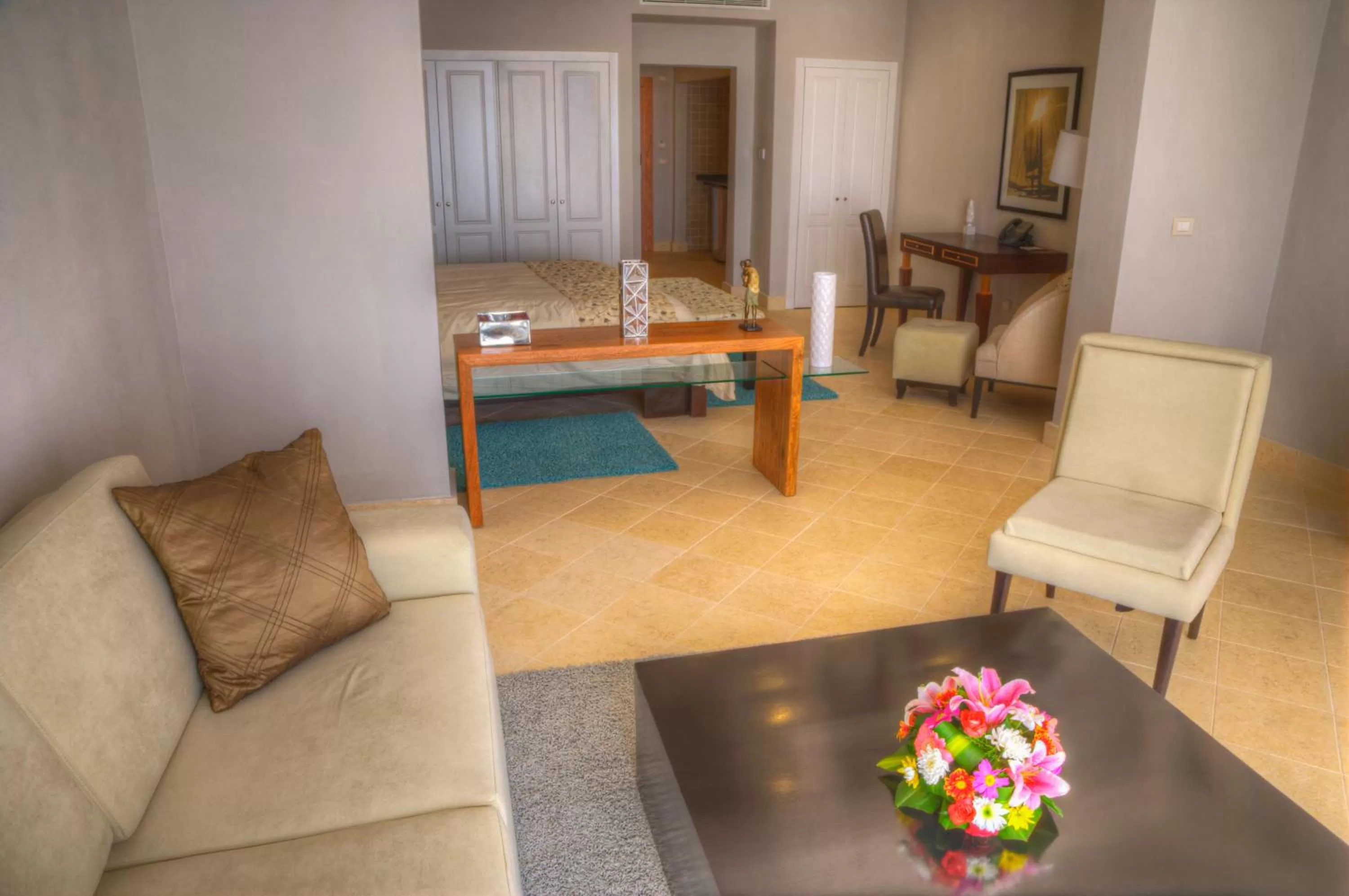 Living room in Fishing Lodge Cap Cana