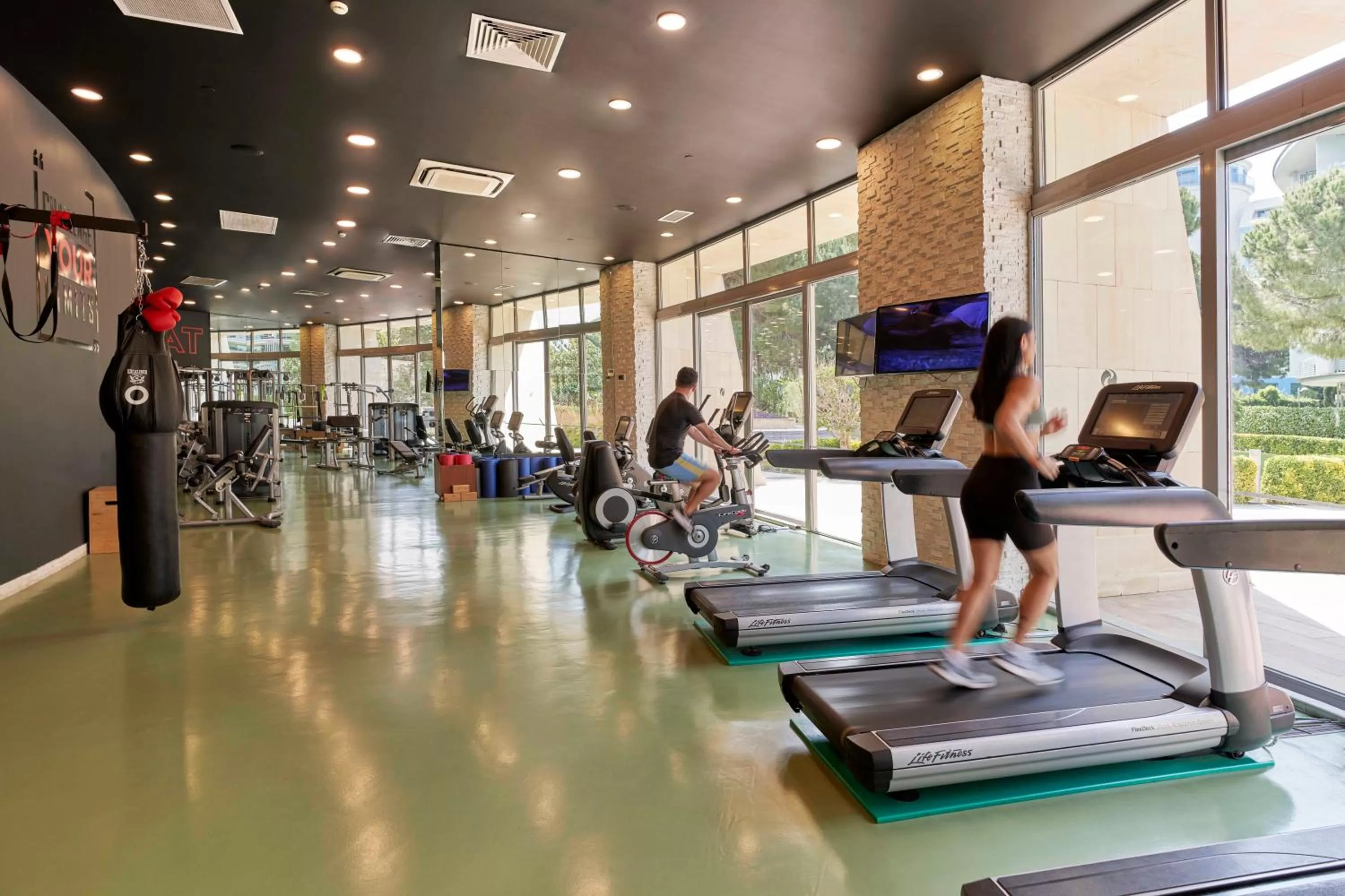Fitness centre/facilities in Calista Luxury Resort