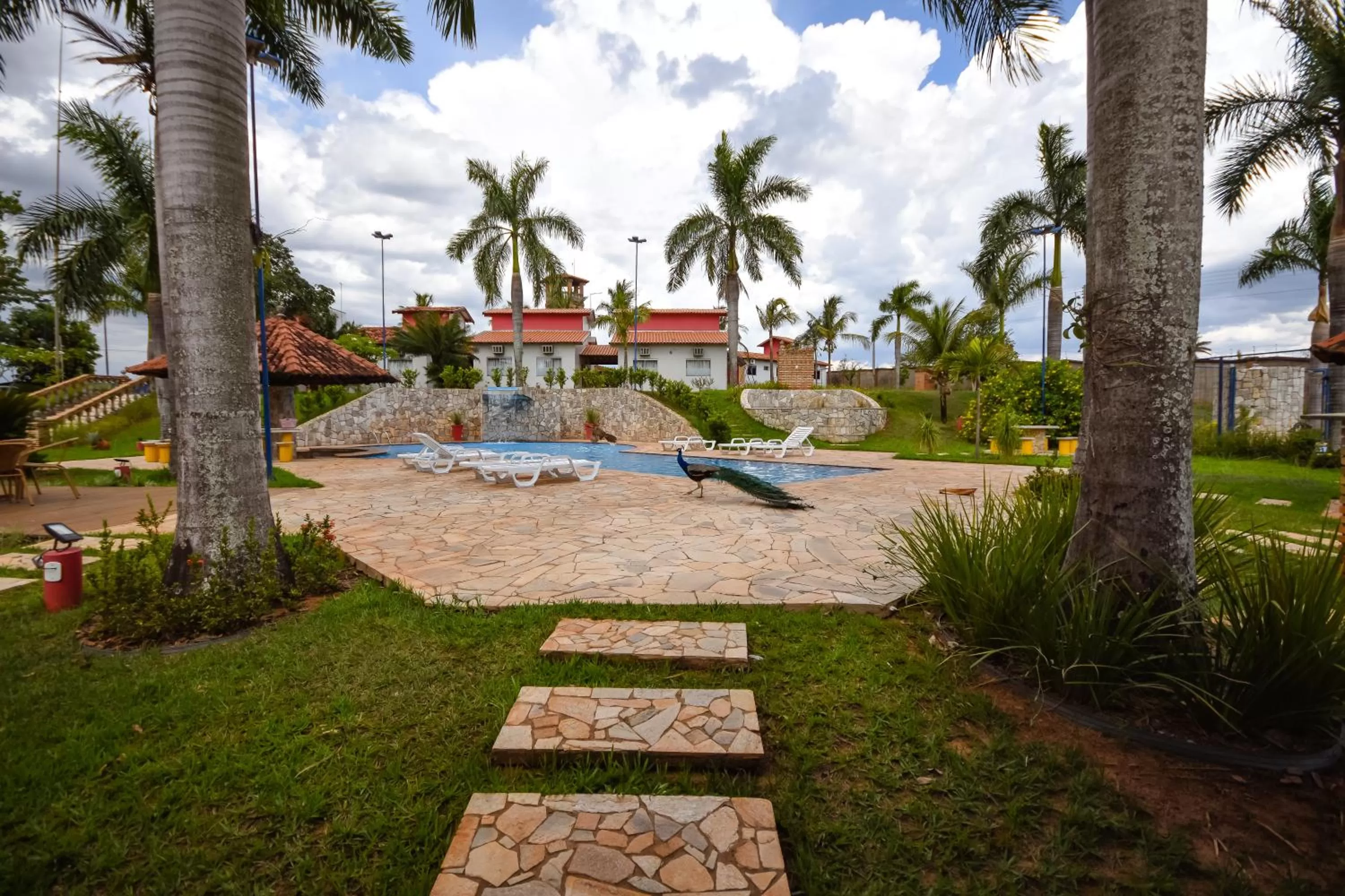 Pool view in HOTEL ABAPORU