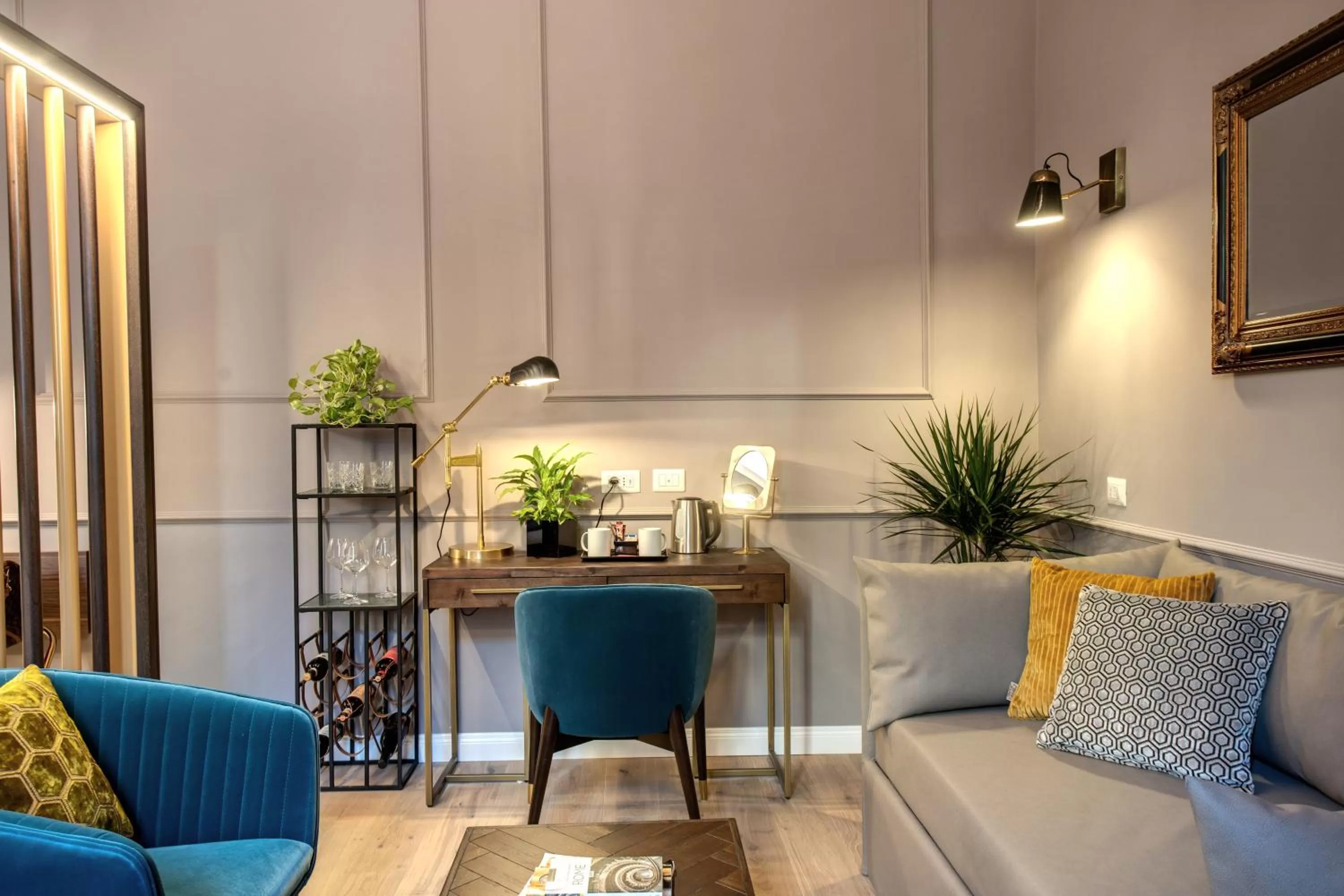 Living room in Tree Charme Parliament Boutique Hotel