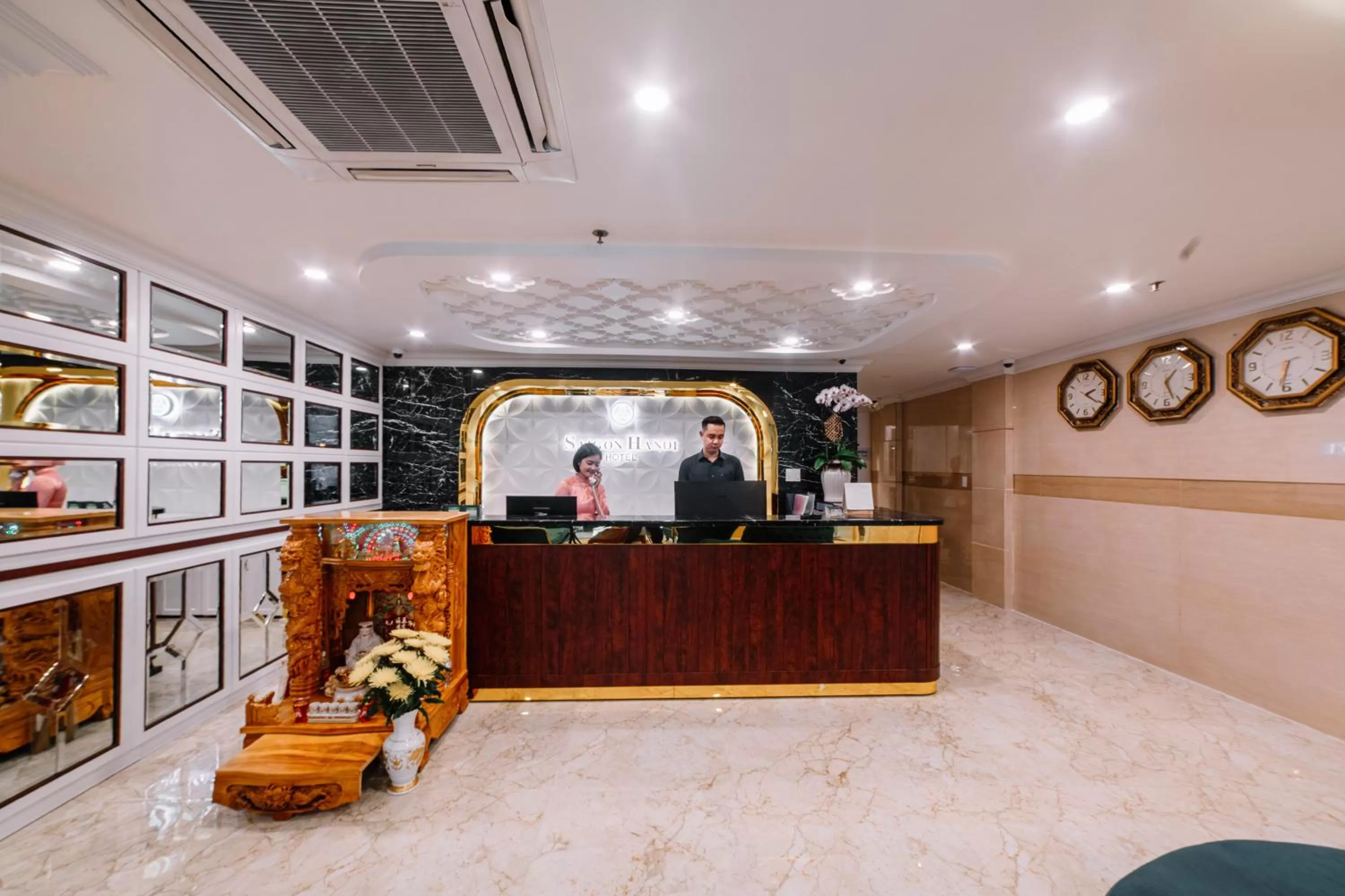 Lobby/Reception in Saigon Hanoi Central Hotel