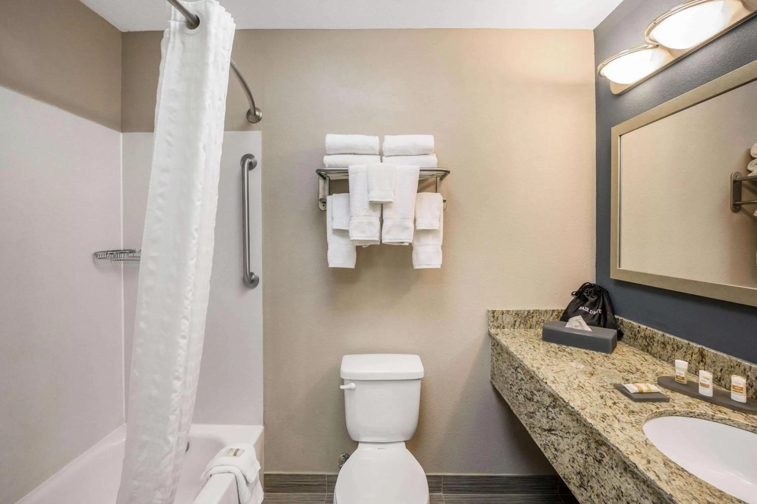Bathroom in La Quinta Inn & Suites Casino and Bar by Wyndham Glendive