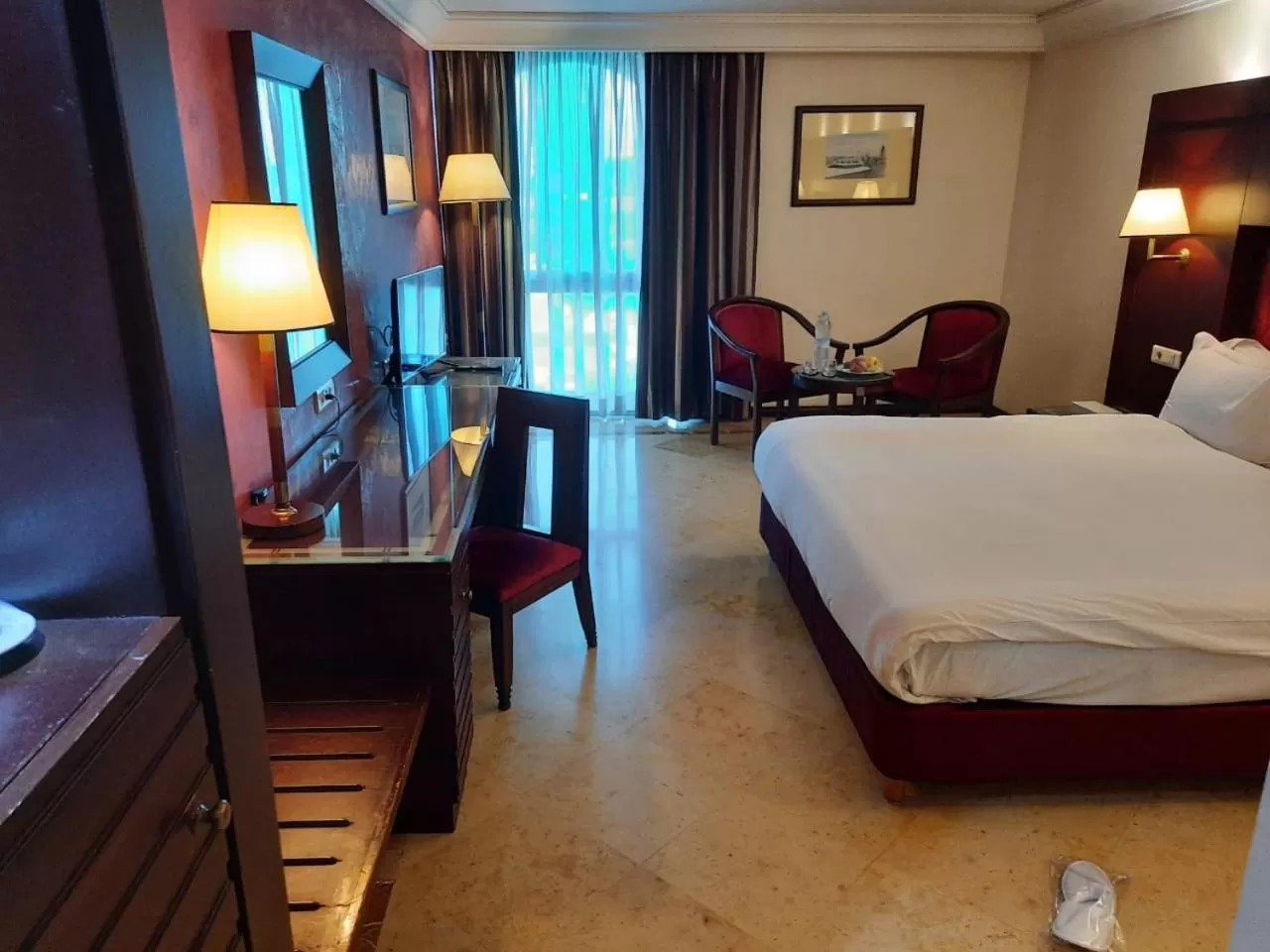 Photo of the whole room, Bed in Farah Rabat