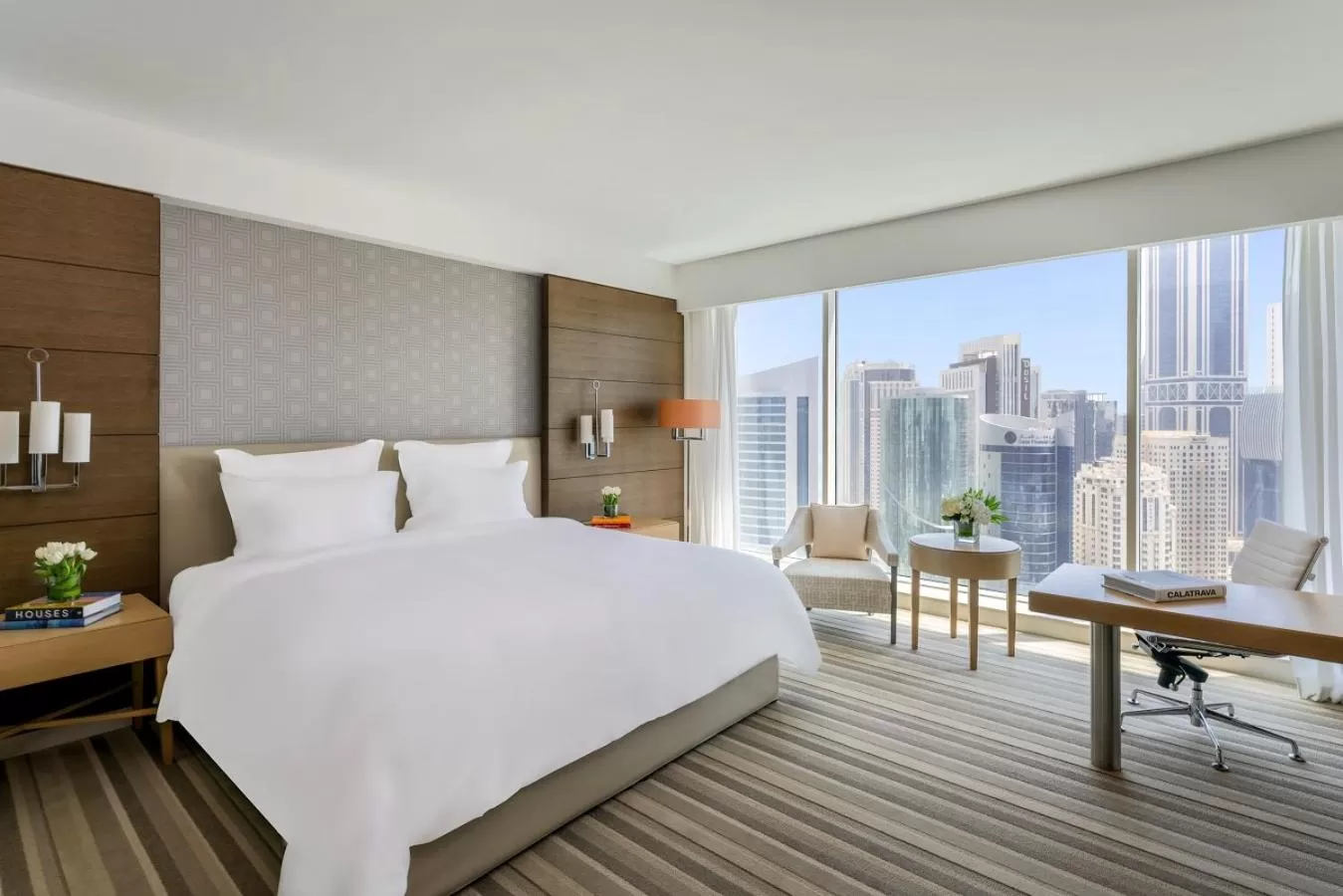 Bedroom, Bed in Pullman Doha West Bay