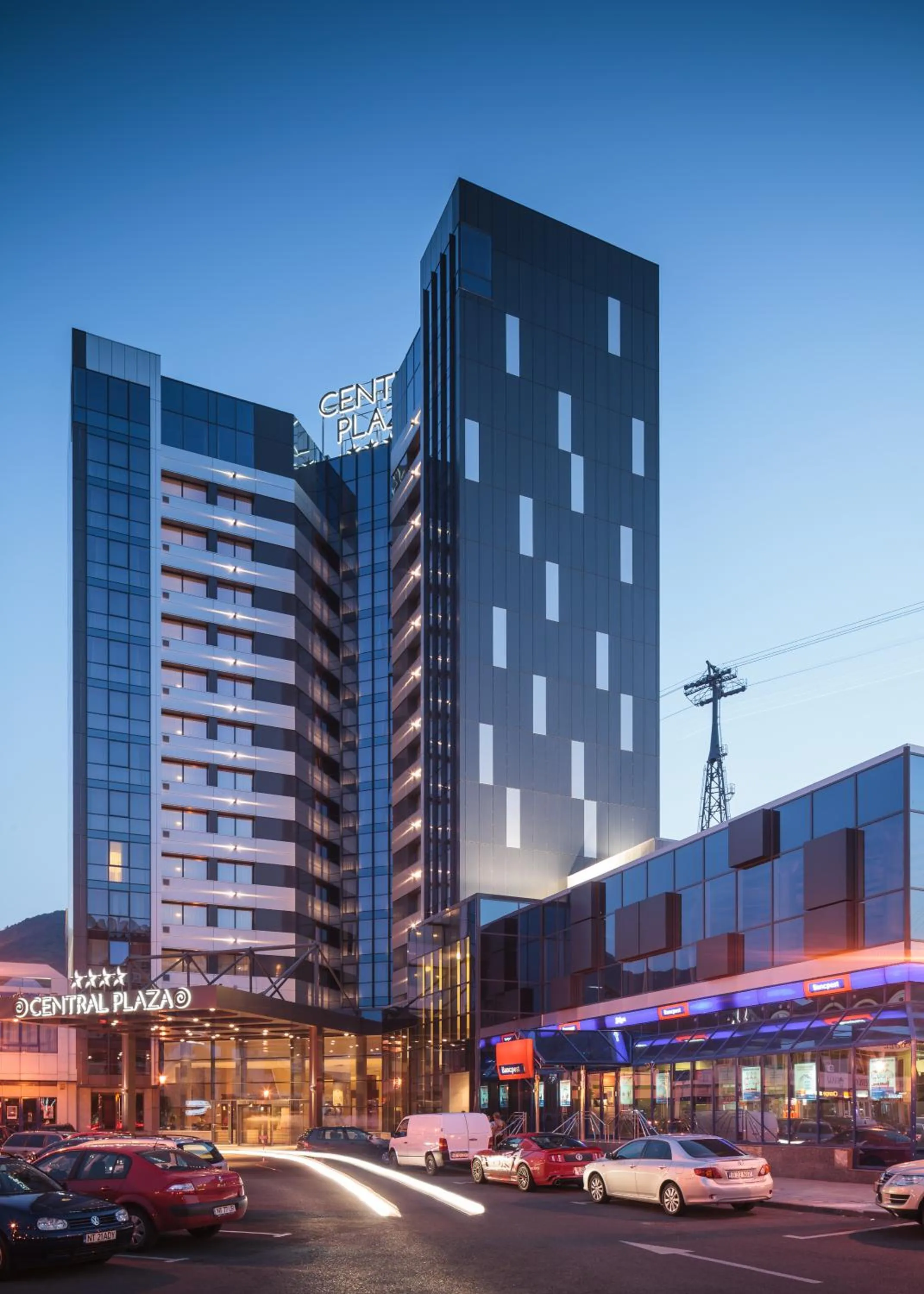 Facade/entrance in Central Plaza Hotel