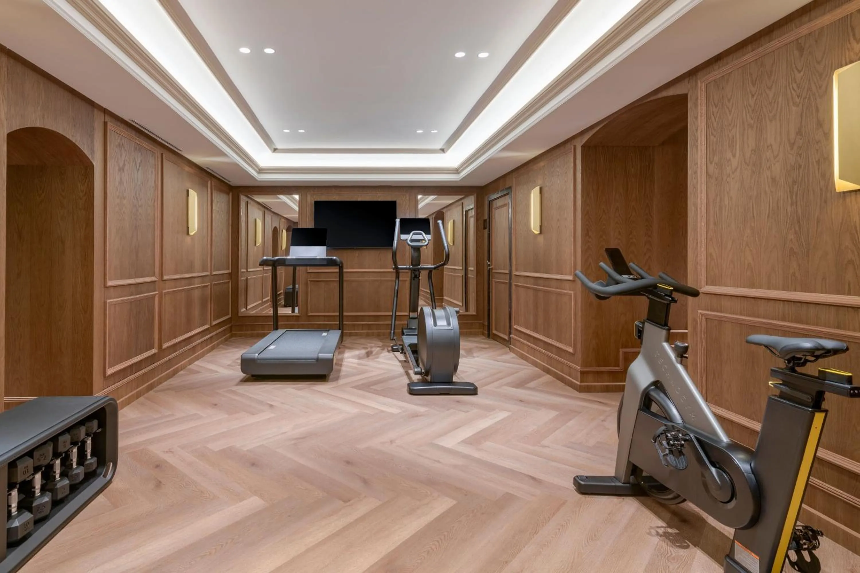 Fitness centre/facilities in Santo Mauro, a Luxury Collection Hotel, Madrid
