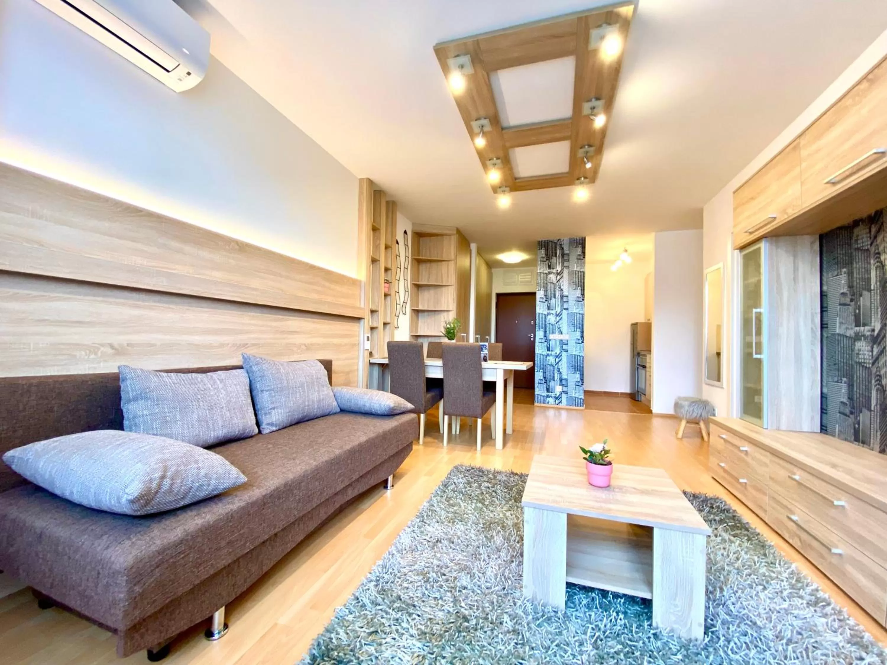Living room in Keleti Aparthotel