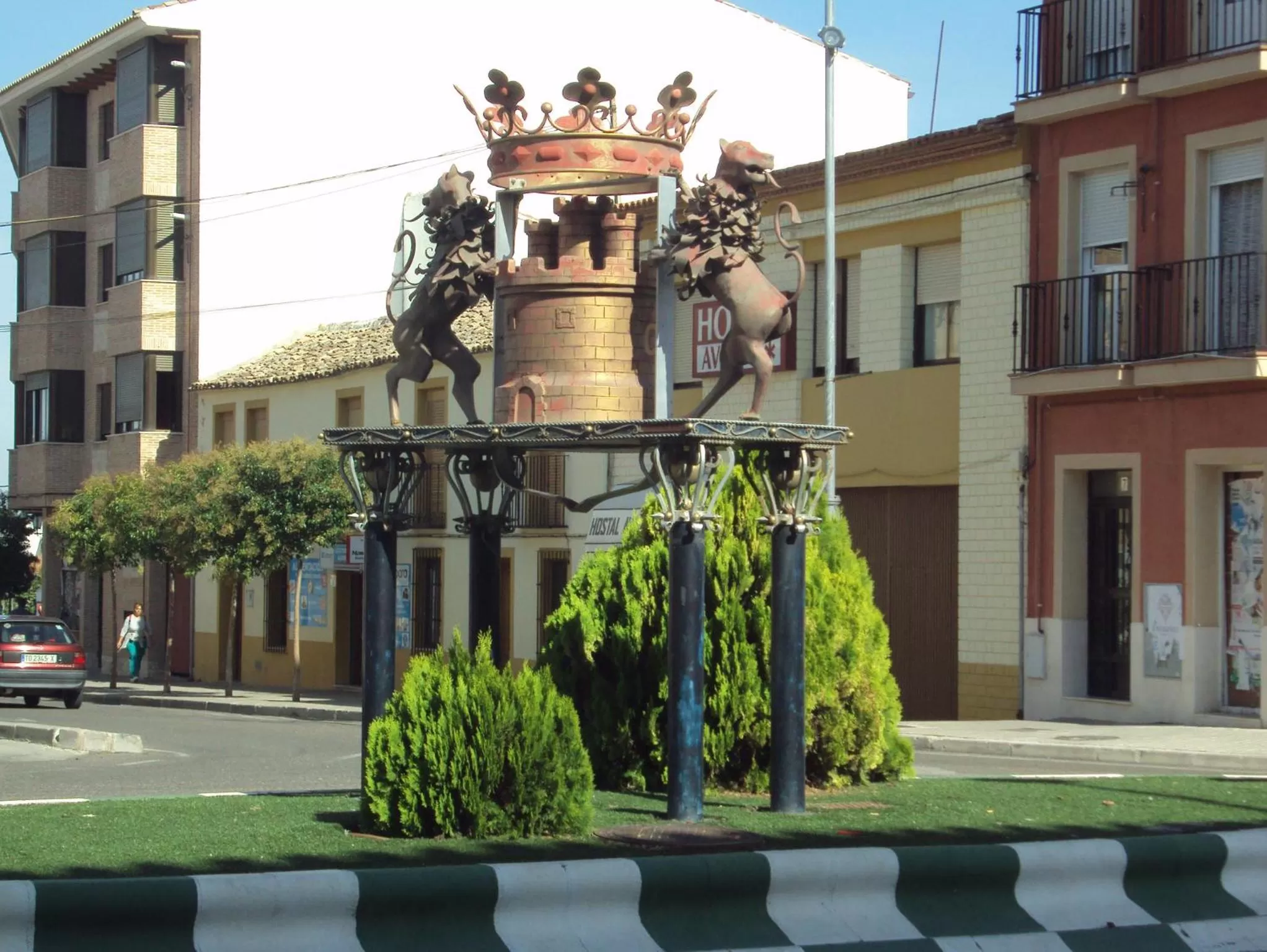 City view in Hotel Puerta de Ocaña