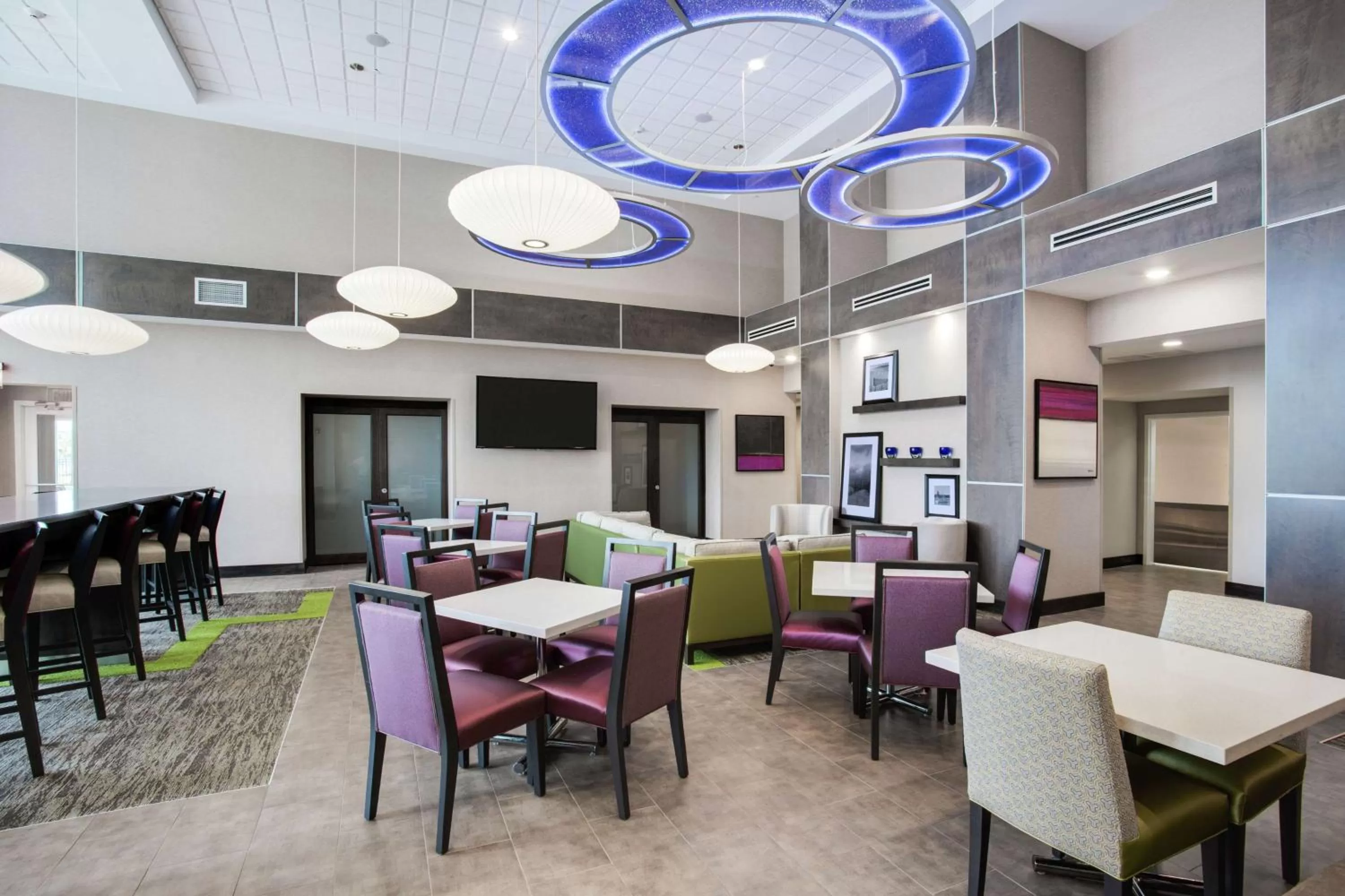 Lobby or reception in Hampton Inn and Suites Jacksonville/Orange Park, FL