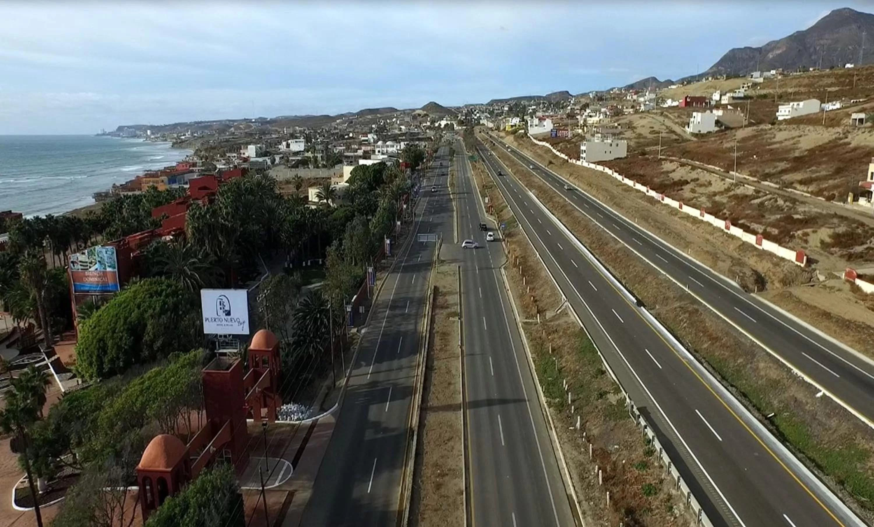 Bird's eye view in Puerto Nuevo Baja Hotel & Villas