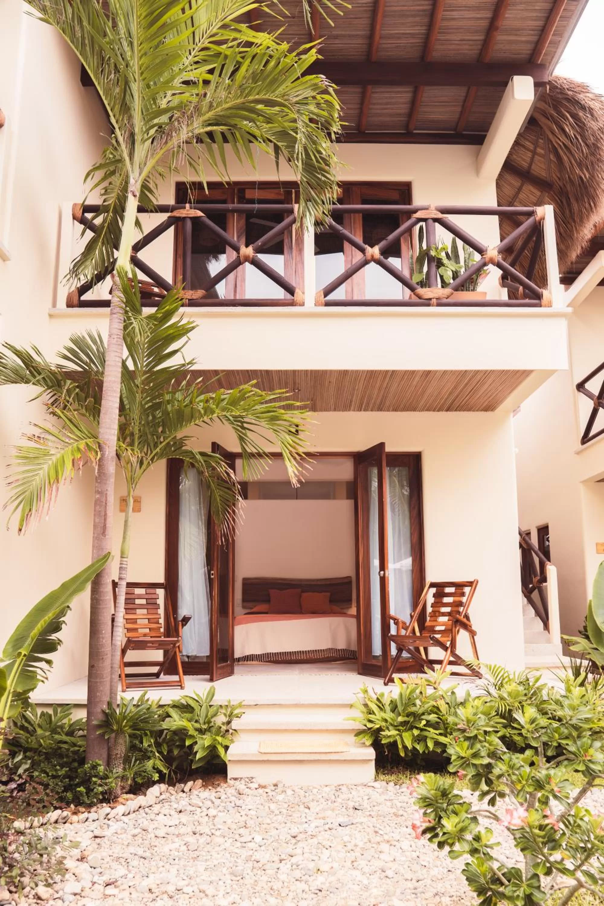 Facade/entrance in Casa Kuaa