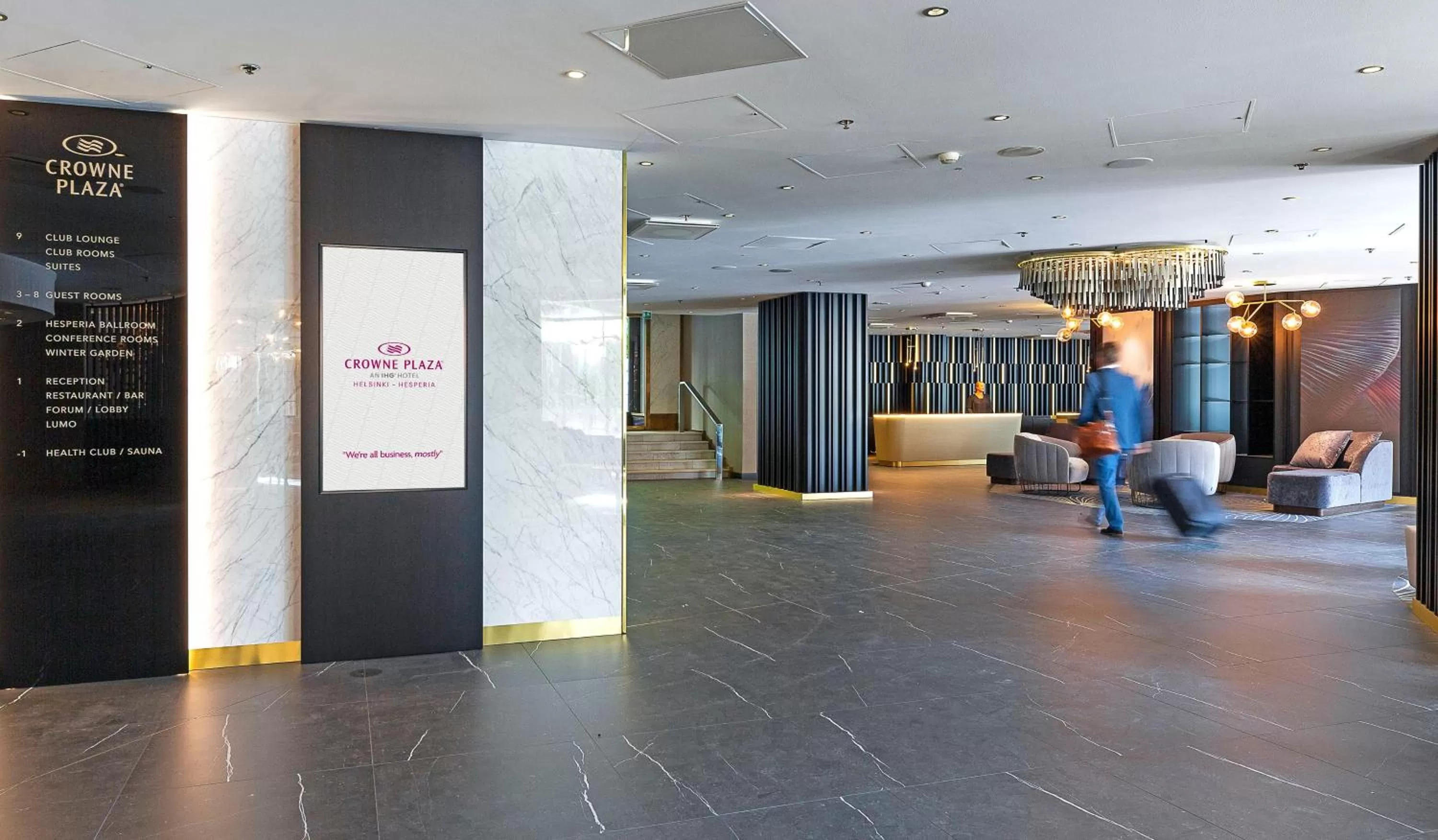 Property building in Crowne Plaza Helsinki - Hesperia by IHG