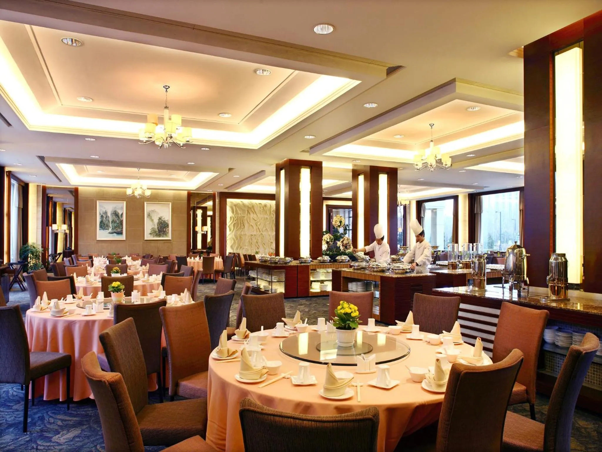 Dining area in Wyndham Beijing North