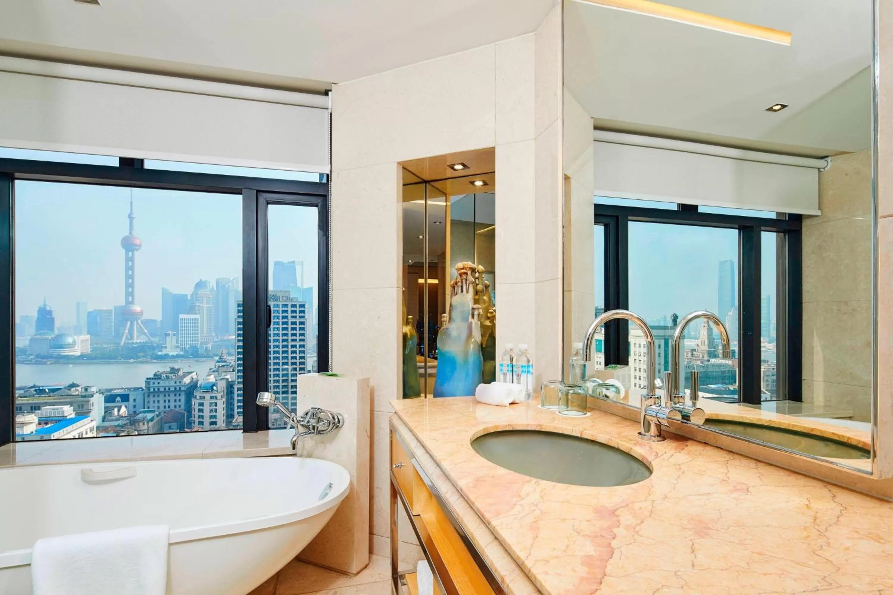 Bathroom in The Westin Bund Center, Shanghai