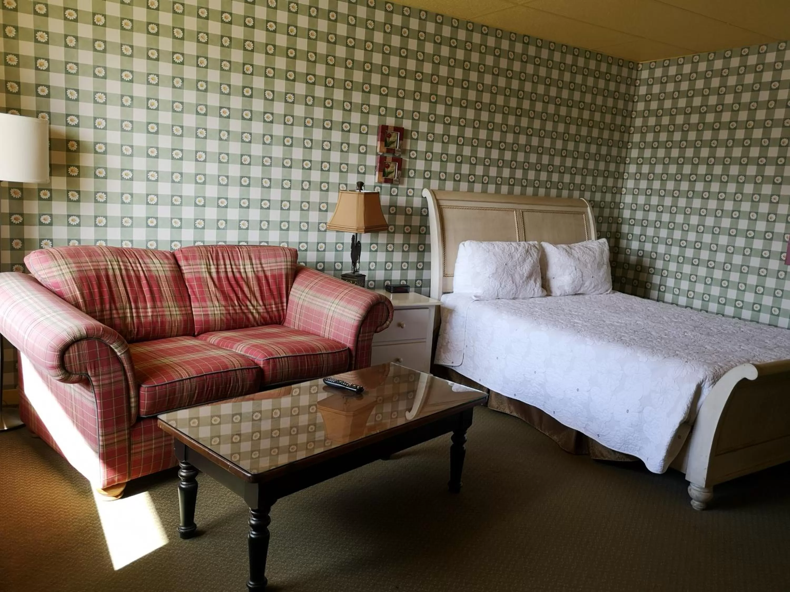 Bed in Hotellerie Jardins de Ville