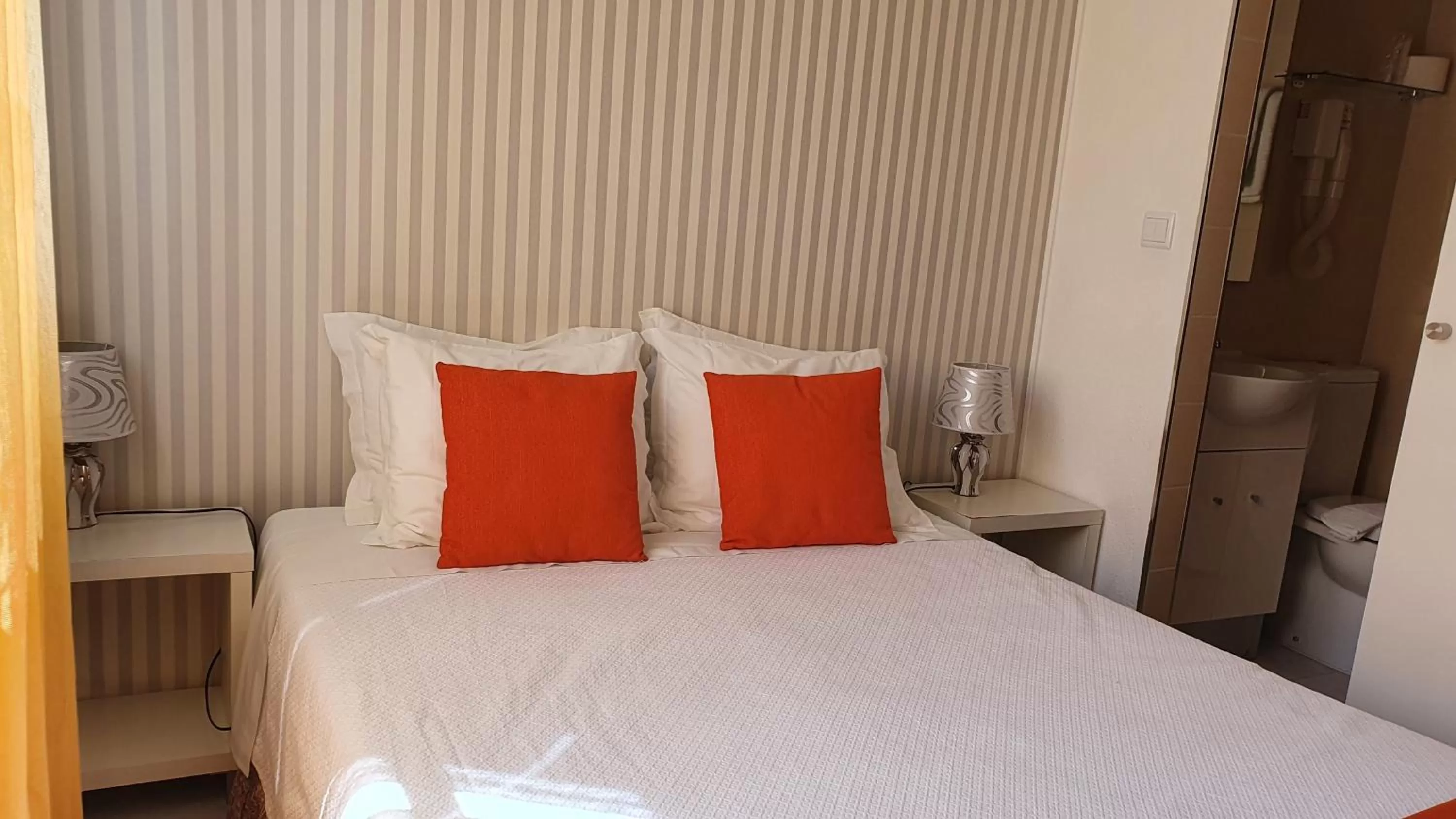 Bed in Hotel Palmeira