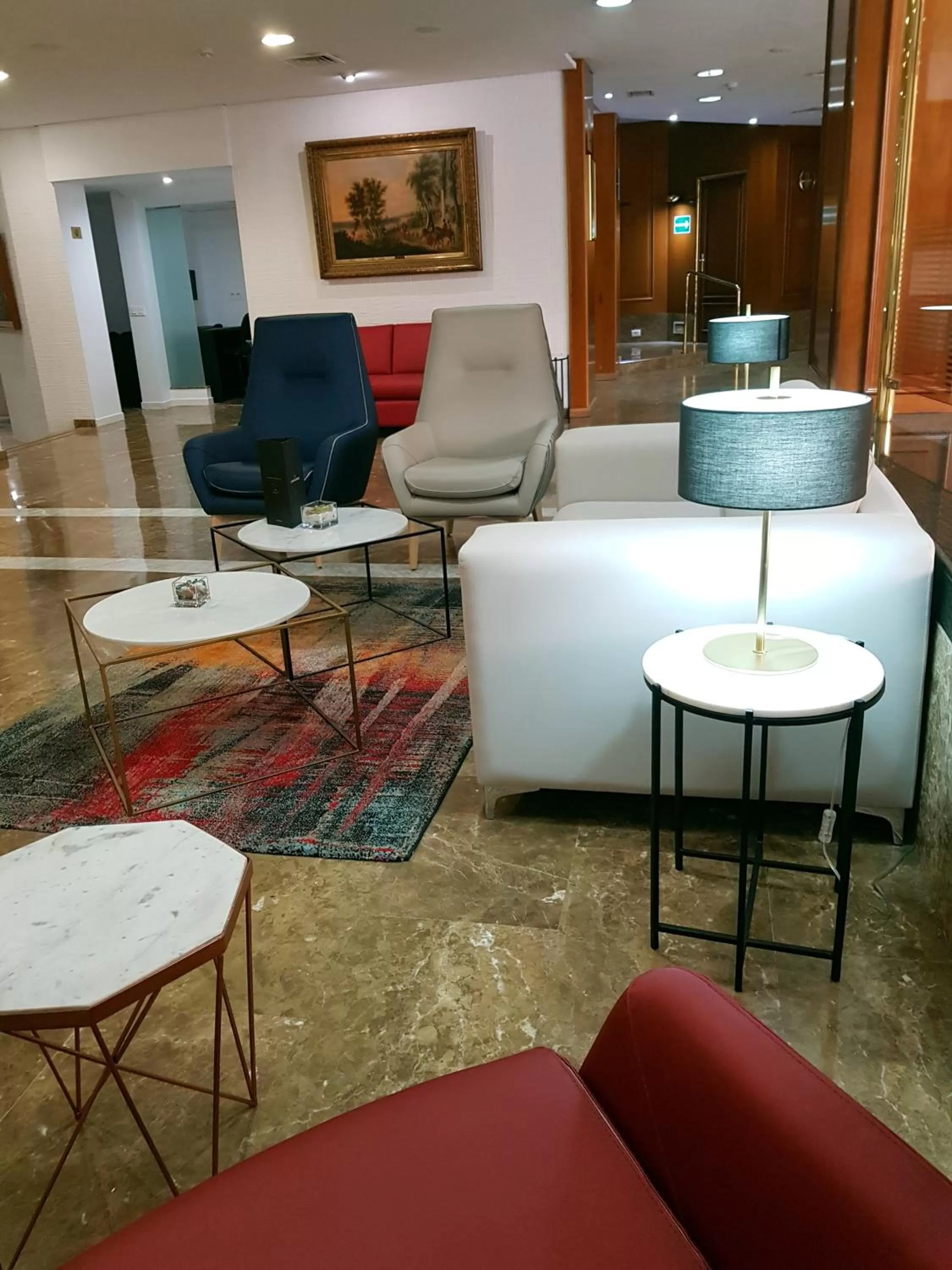 Living room in Hotel Pasarela