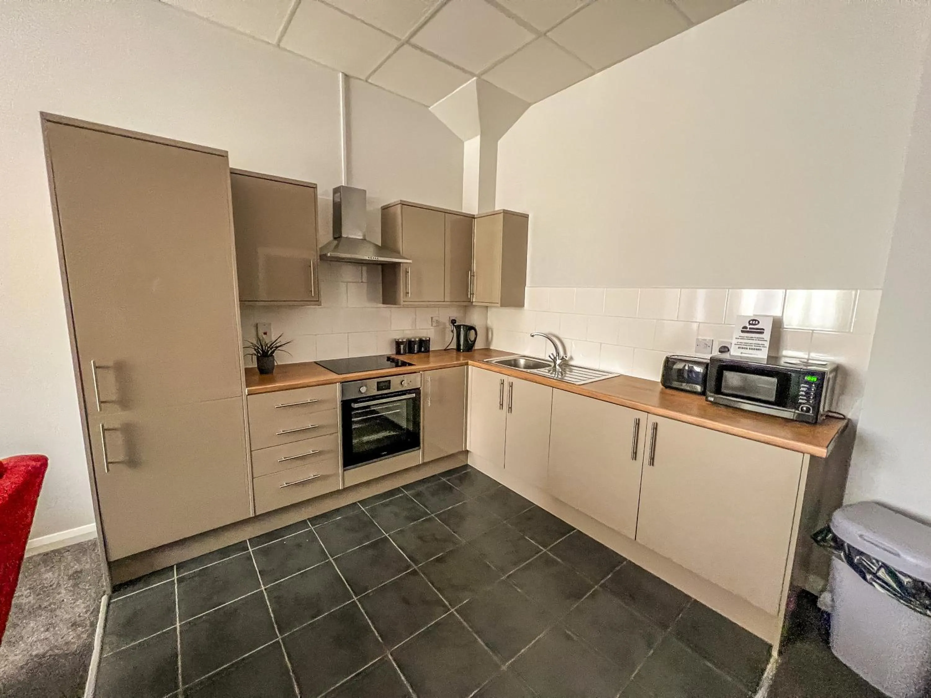 kitchen in County Hall Apartment Hotel