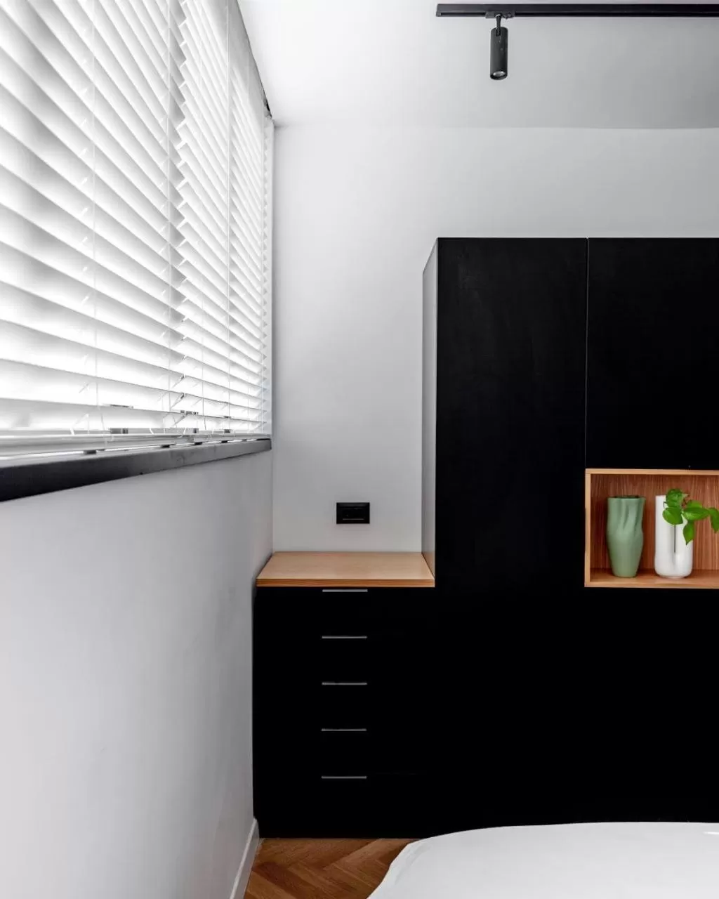 wardrobe in DeBlox living - Ben Avigdor Apartments
