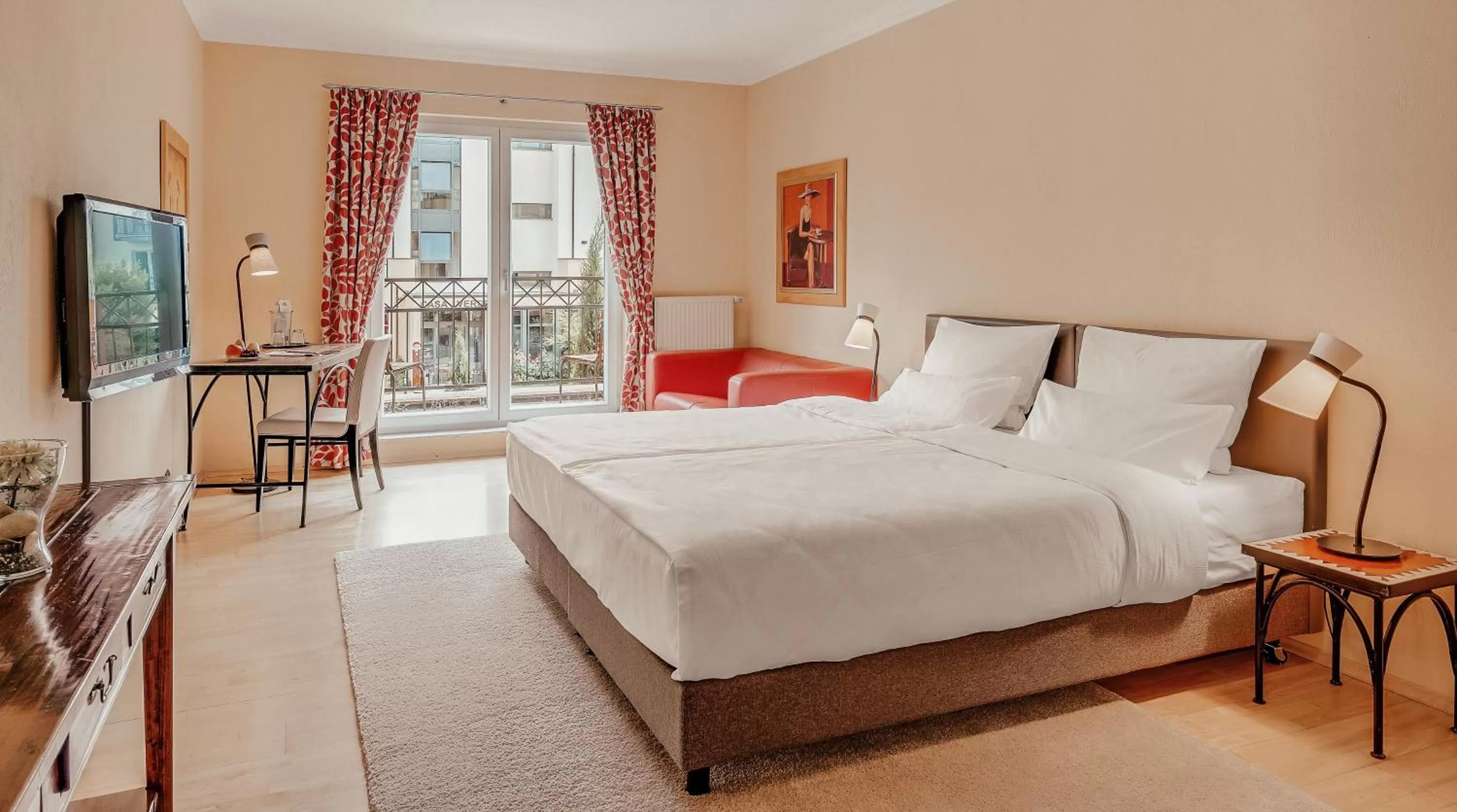 Photo of the whole room, Bed in Hotel Villa Toskana