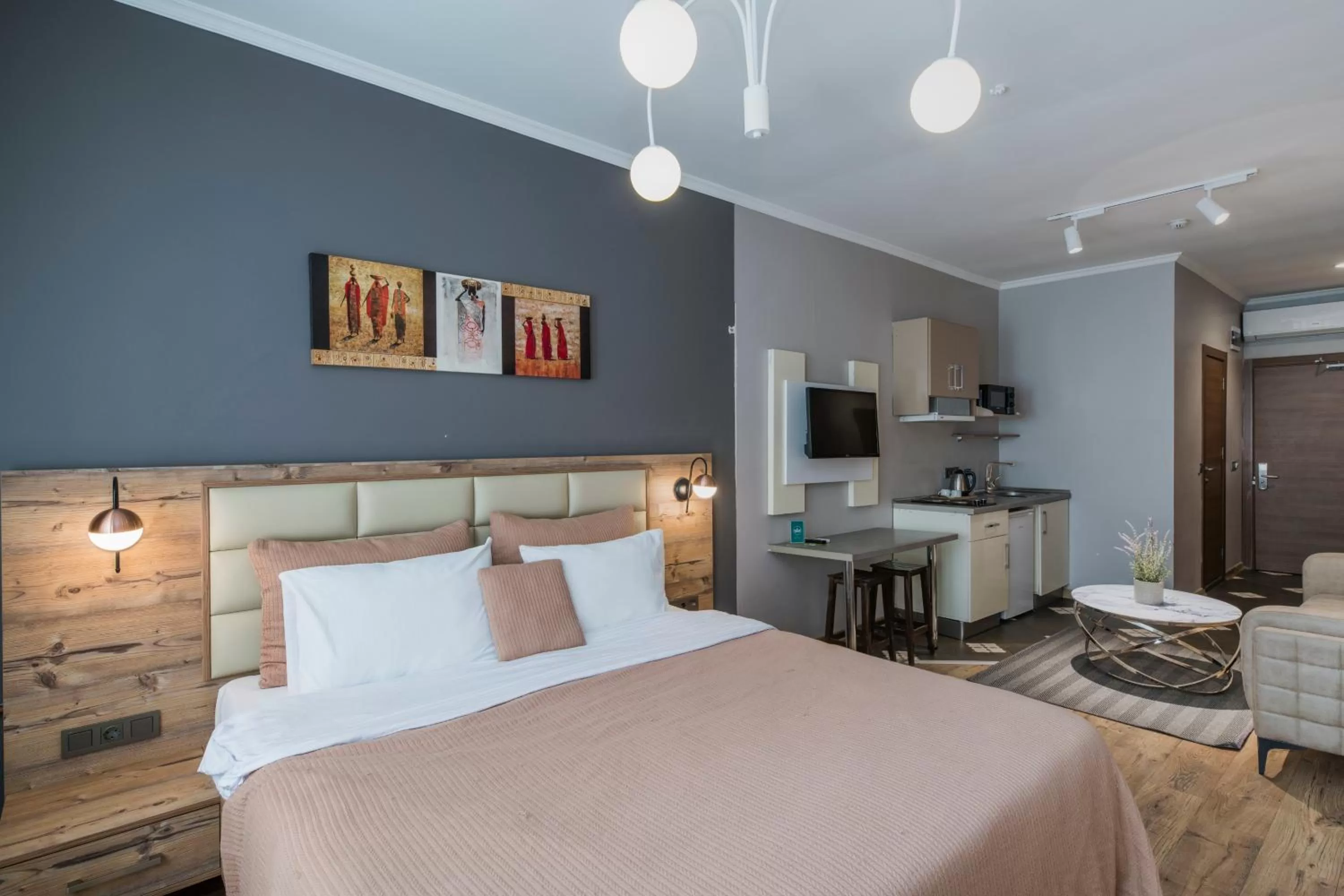 Bed in The Wilson Galata Hotel