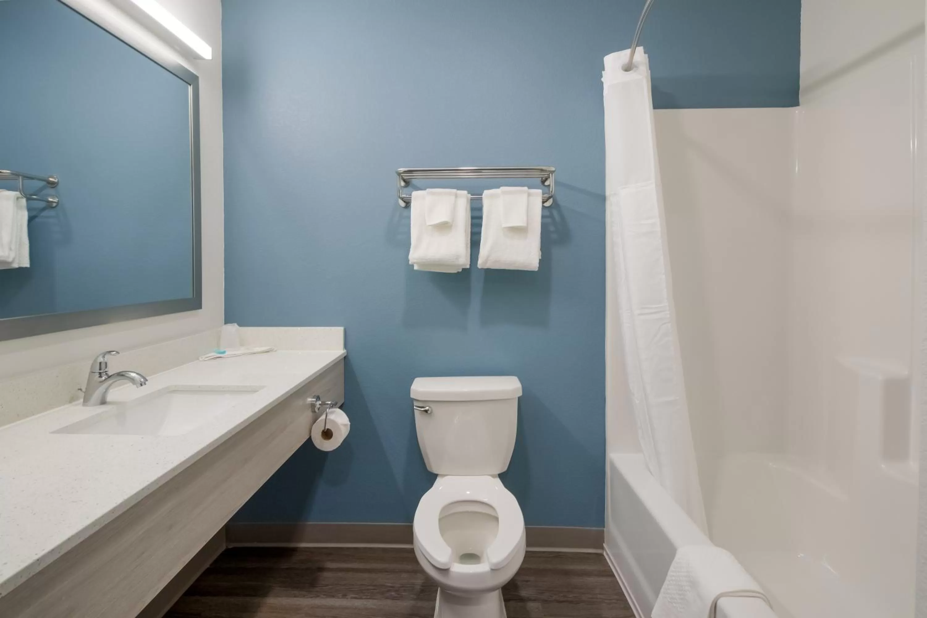 Bathroom in WoodSpring Suites Smyrna-La Vergne