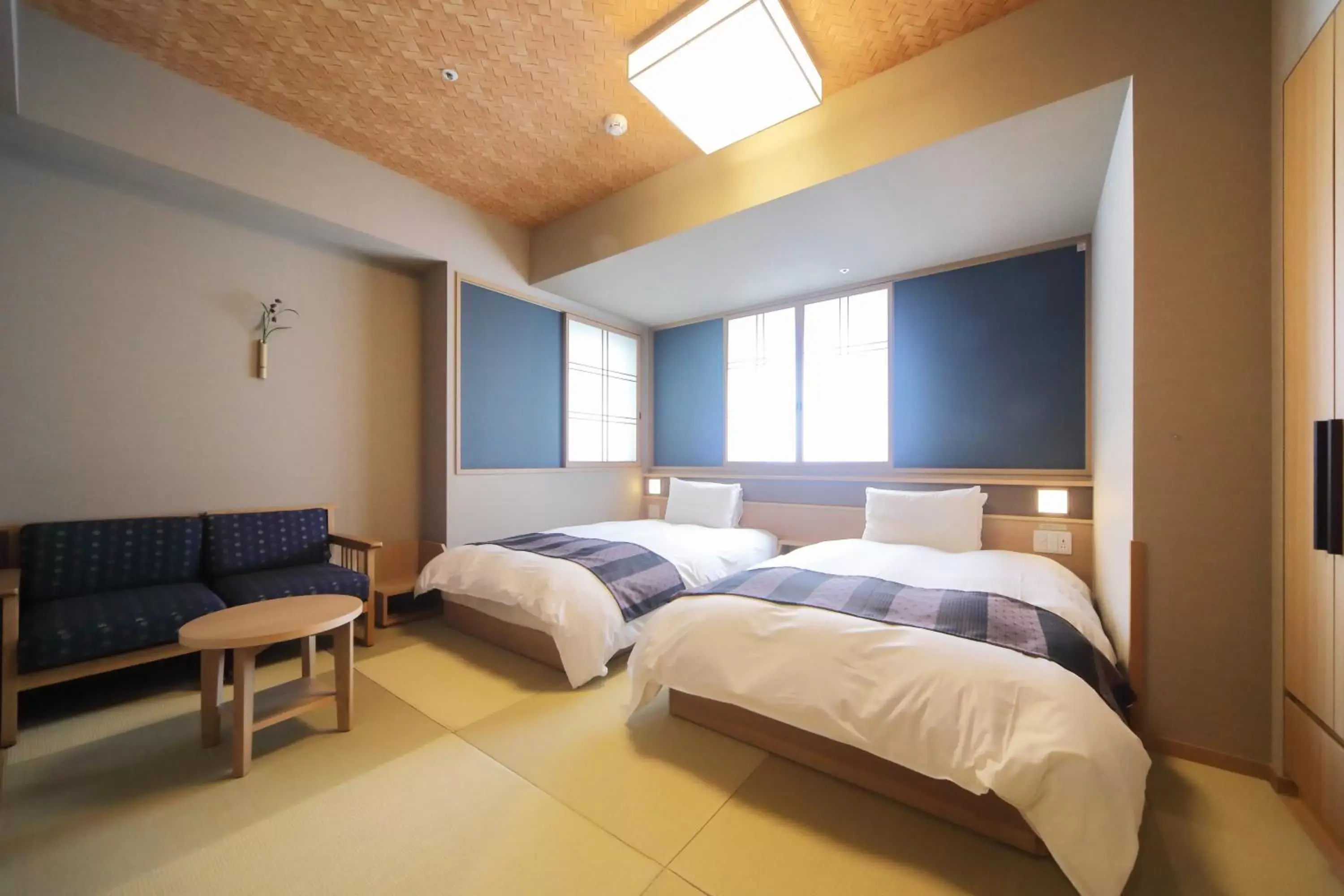 Superior Twin Room with Tatami Floor in Onyado Nono Namba Natural Hot Spring Superior Twin Room with Tatami Floor in Onyado Nono Namba Natural Hot Spring