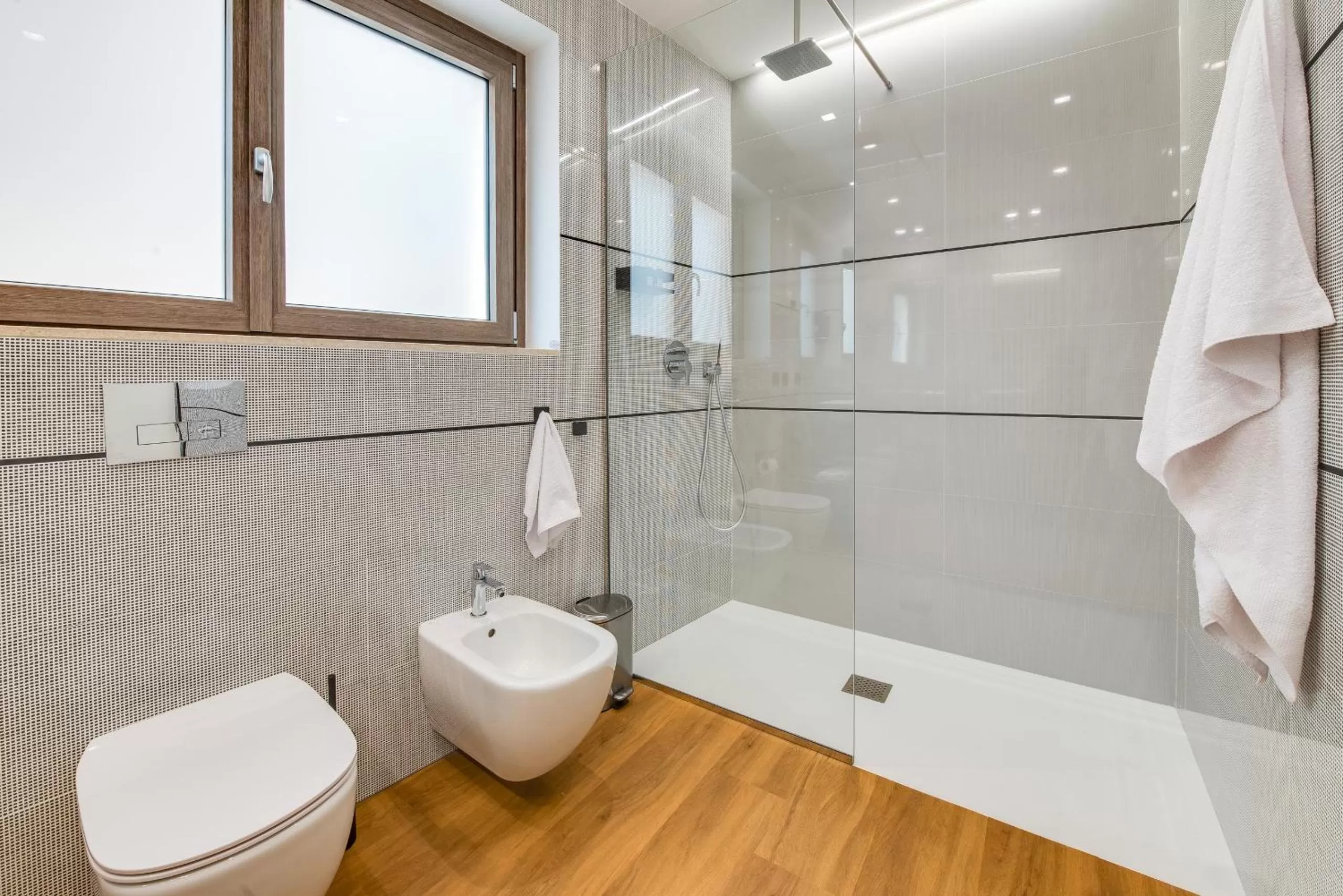 Bathroom in RoccaRegina Hotel