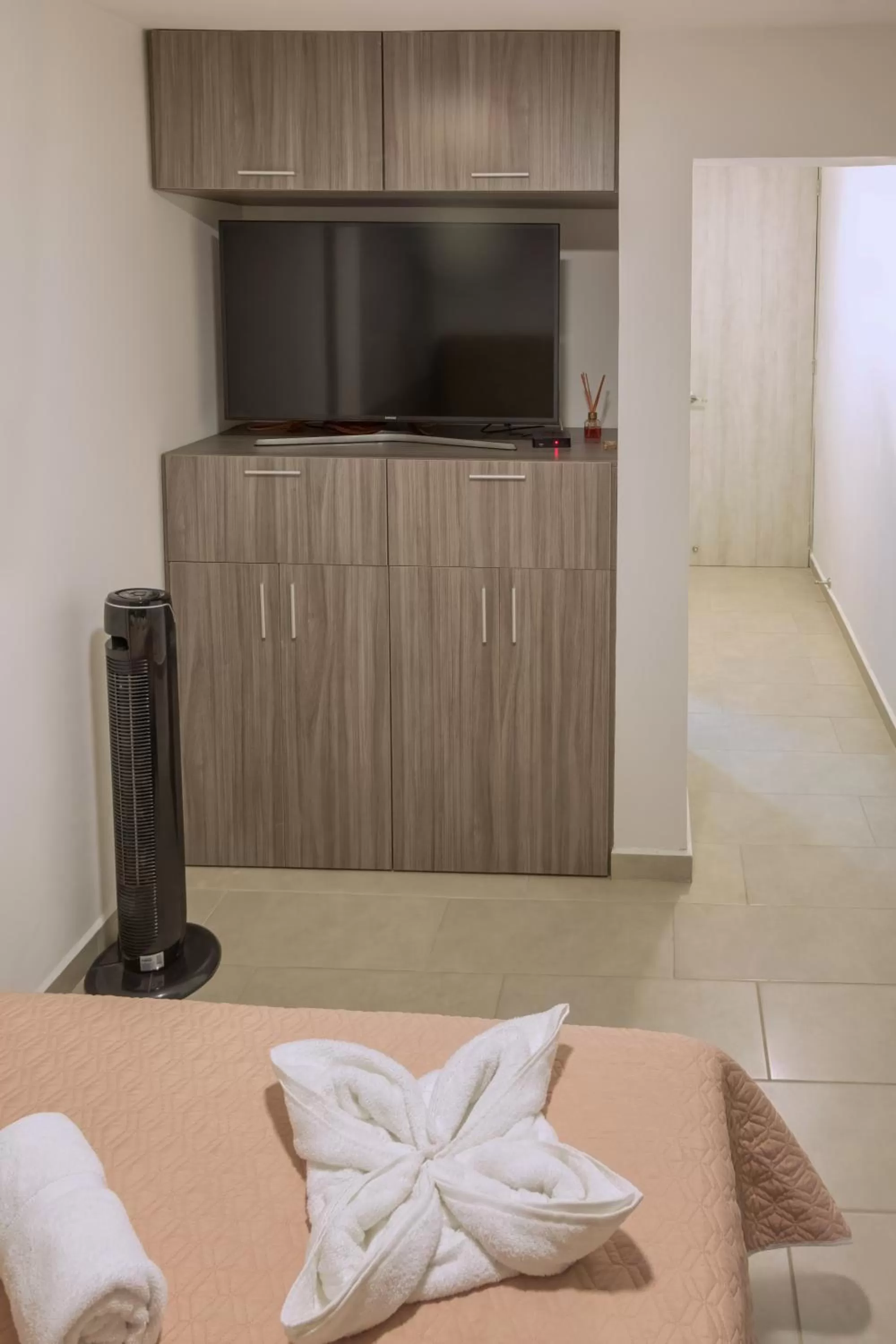 TV and multimedia, Bed in Ventiuna Hotel y Coliving