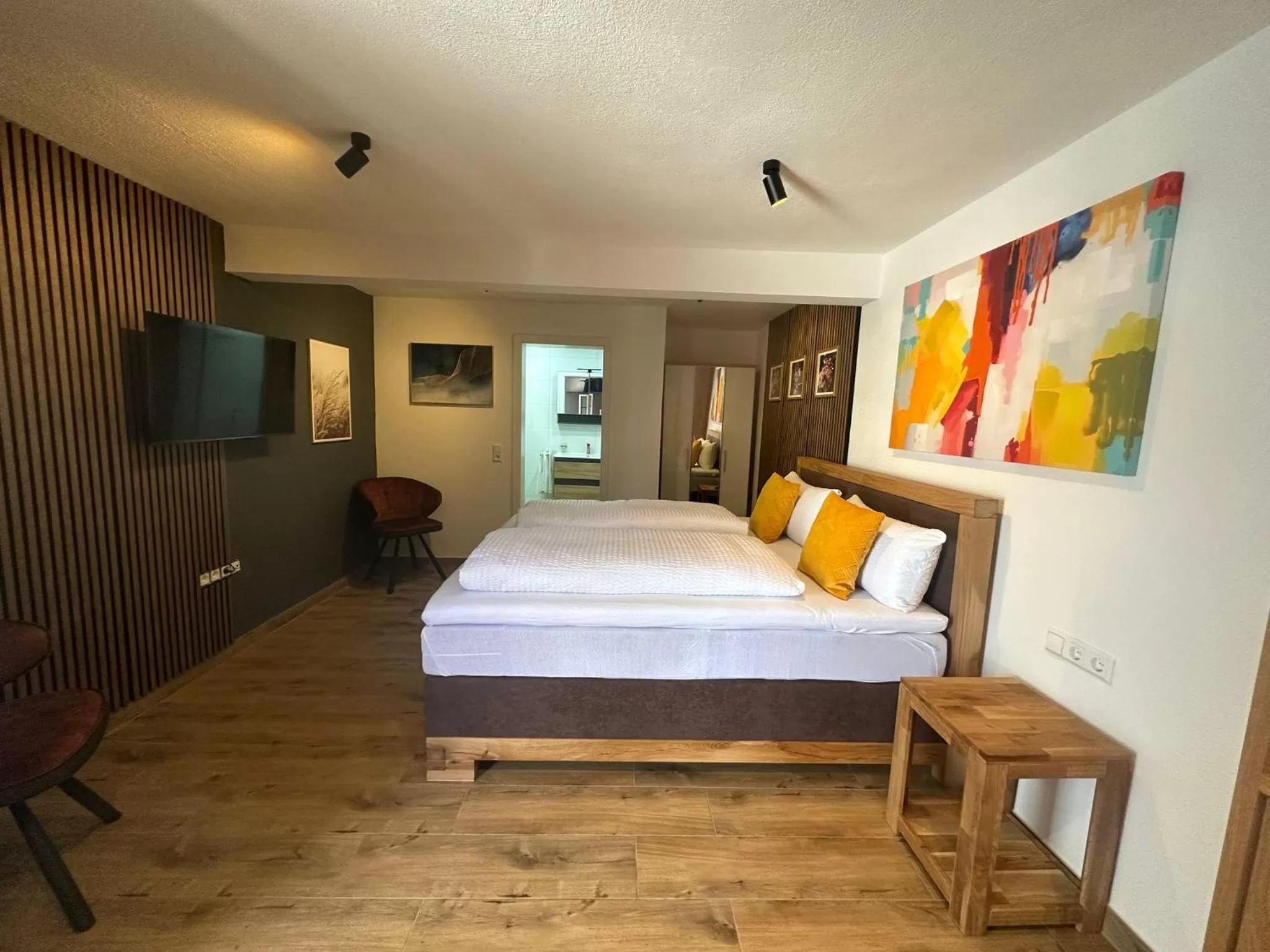 Bed in Hotel 7 Winden