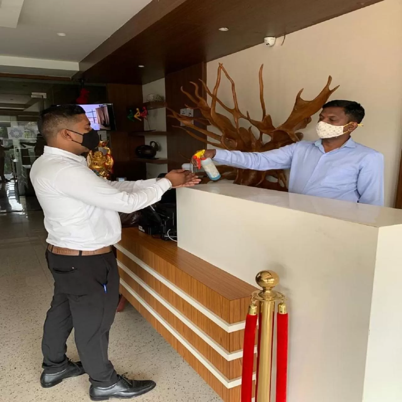 Staff in Sapphire Premium Hotel & Suite