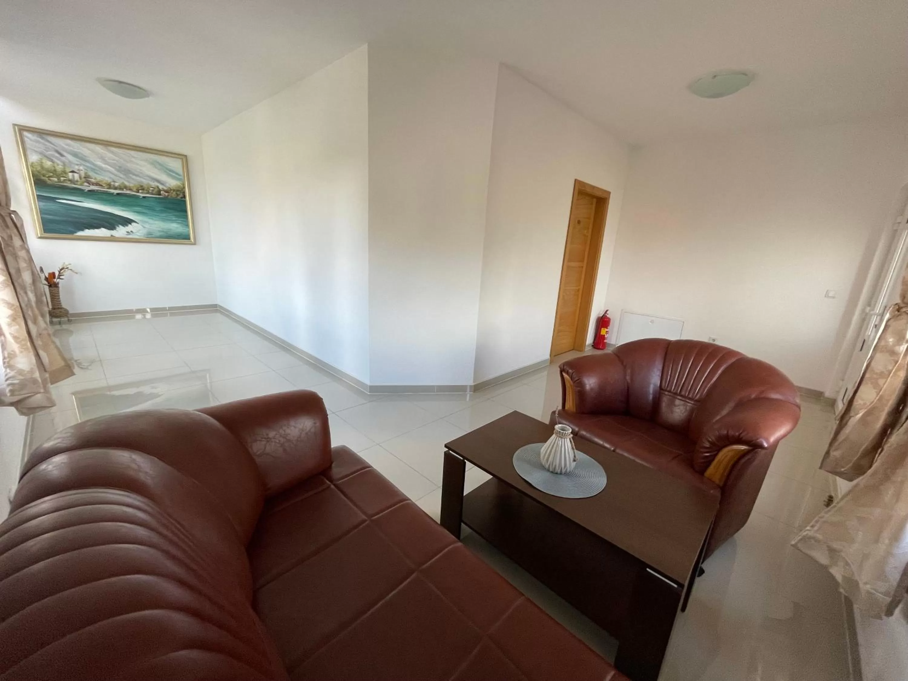 Seating area in Villa Maja