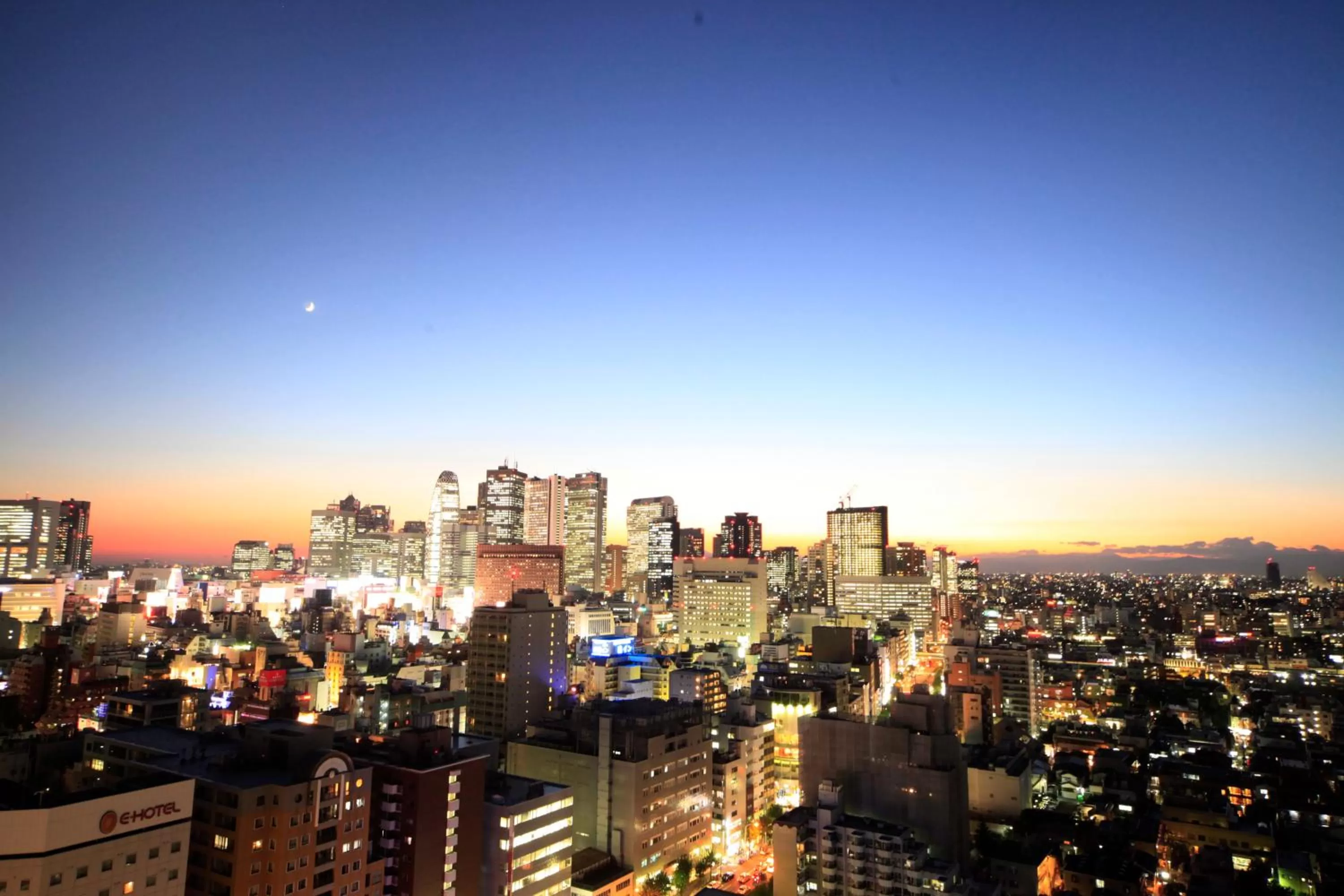 Bird's eye view in Sotetsu Fresa Inn Higashi Shinjuku